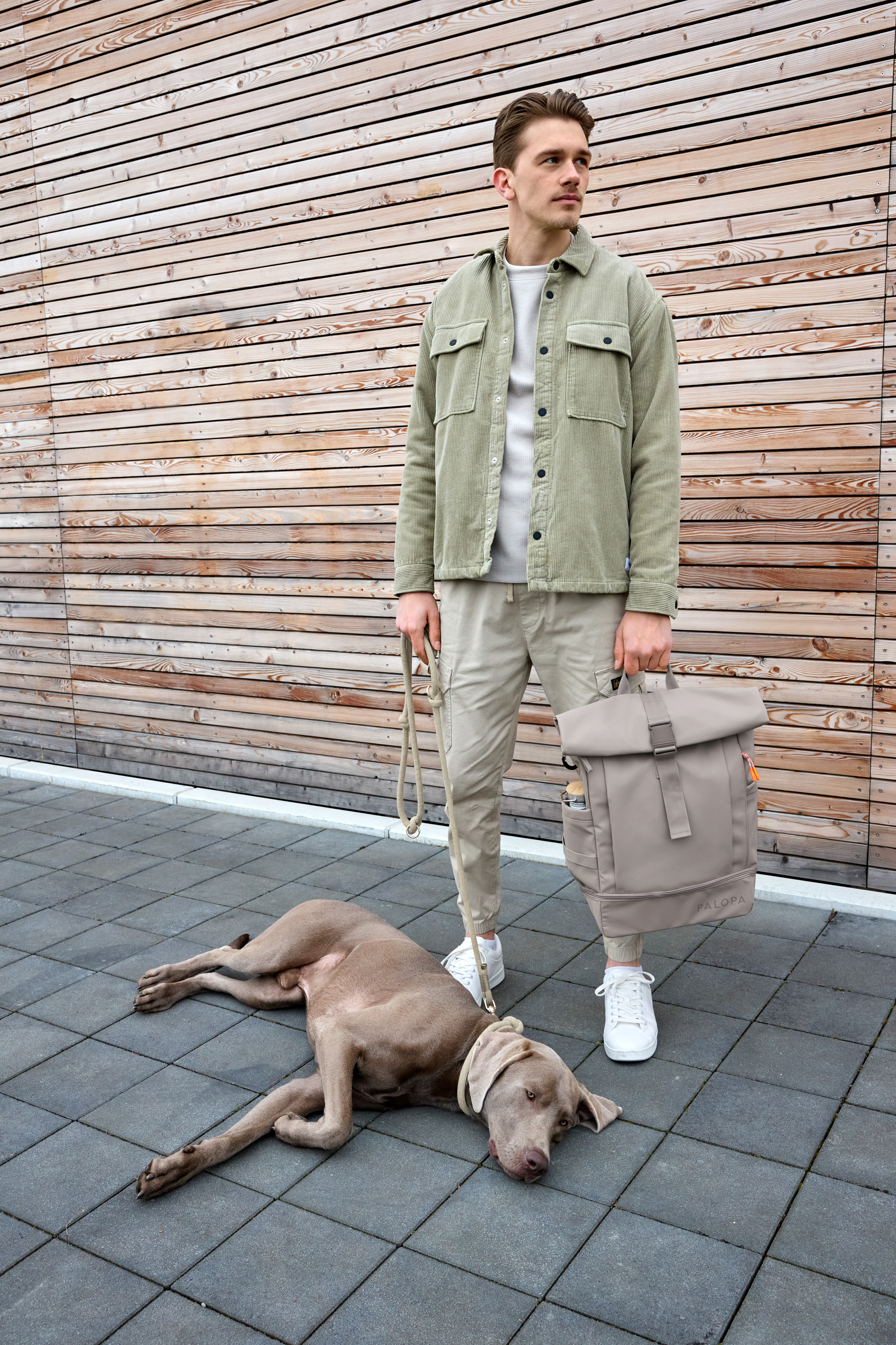 Palopa Rolltop Backpack Yoska taupe - 32
