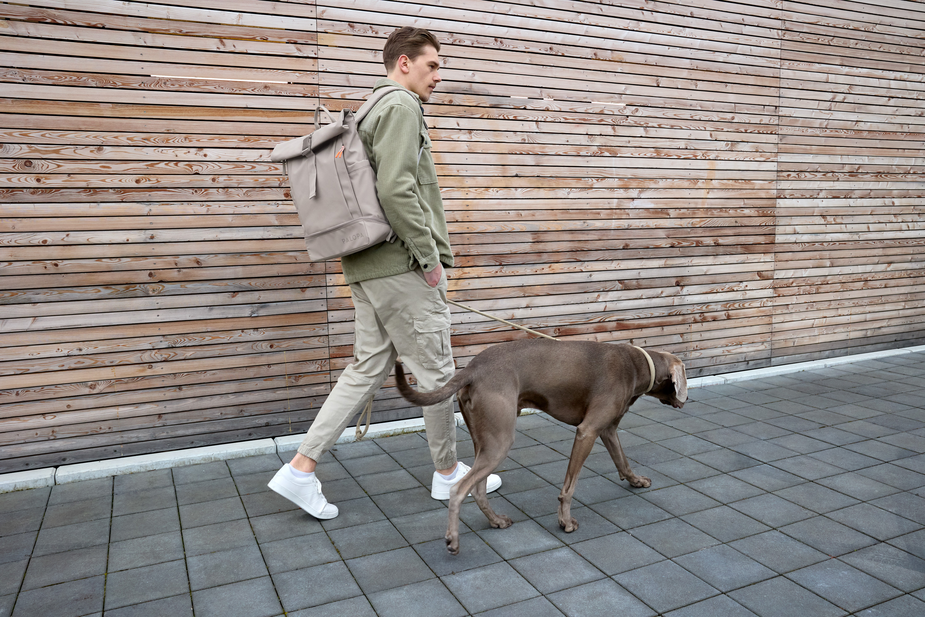 Palopa Rolltop Backpack Yoska taupe - 35