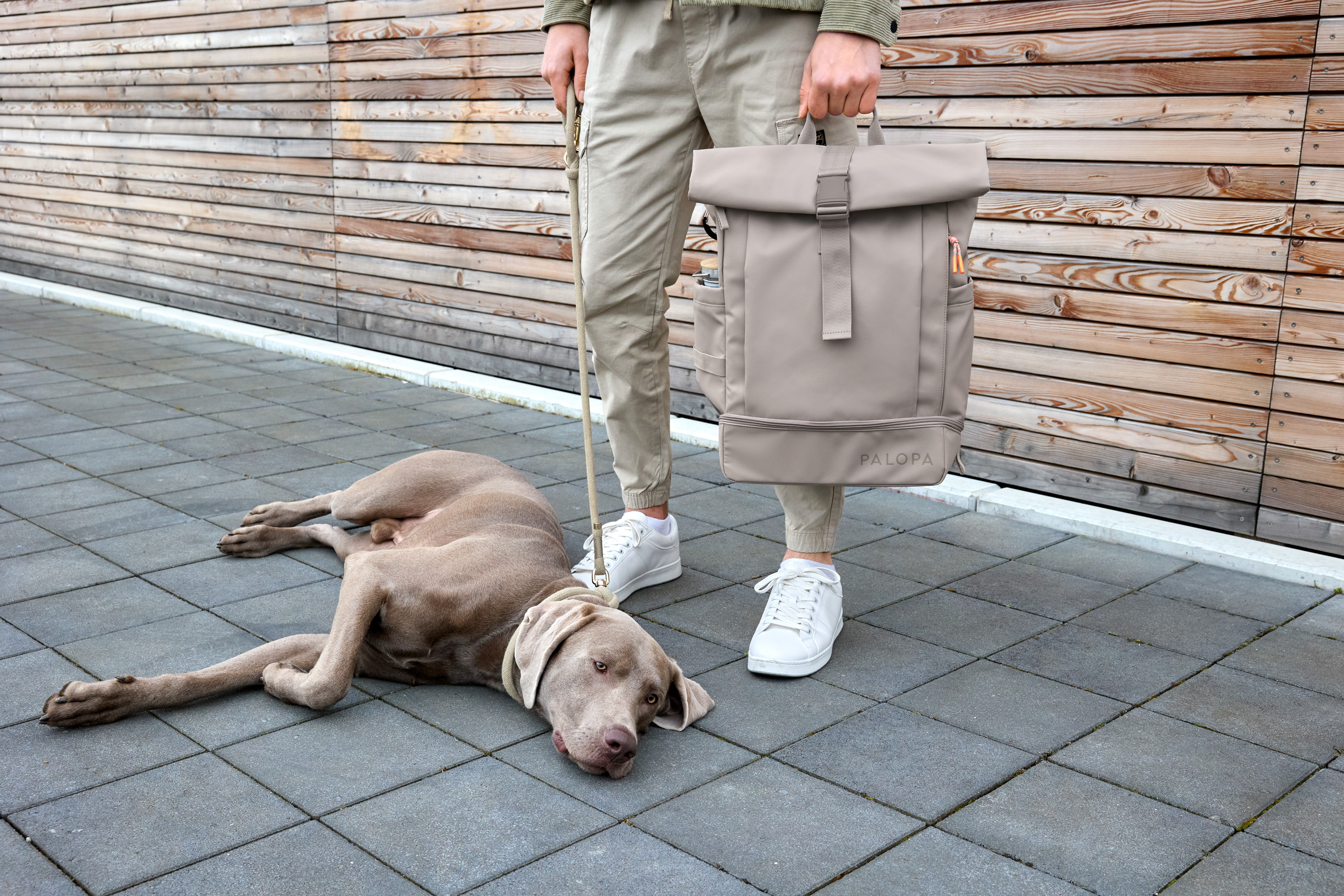 Palopa Rolltop Backpack Yoska taupe - 31