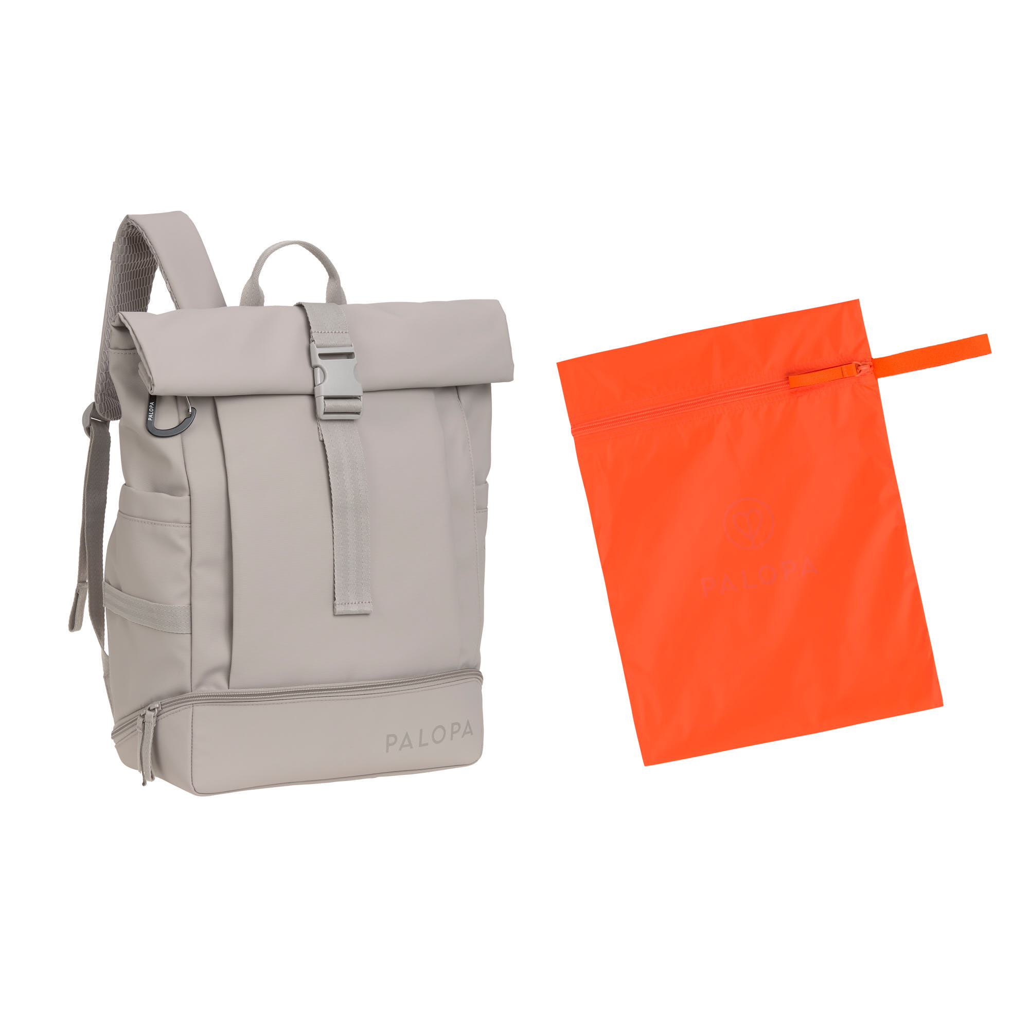 Palopa Rolltop Backpack Yoska taupe - 21