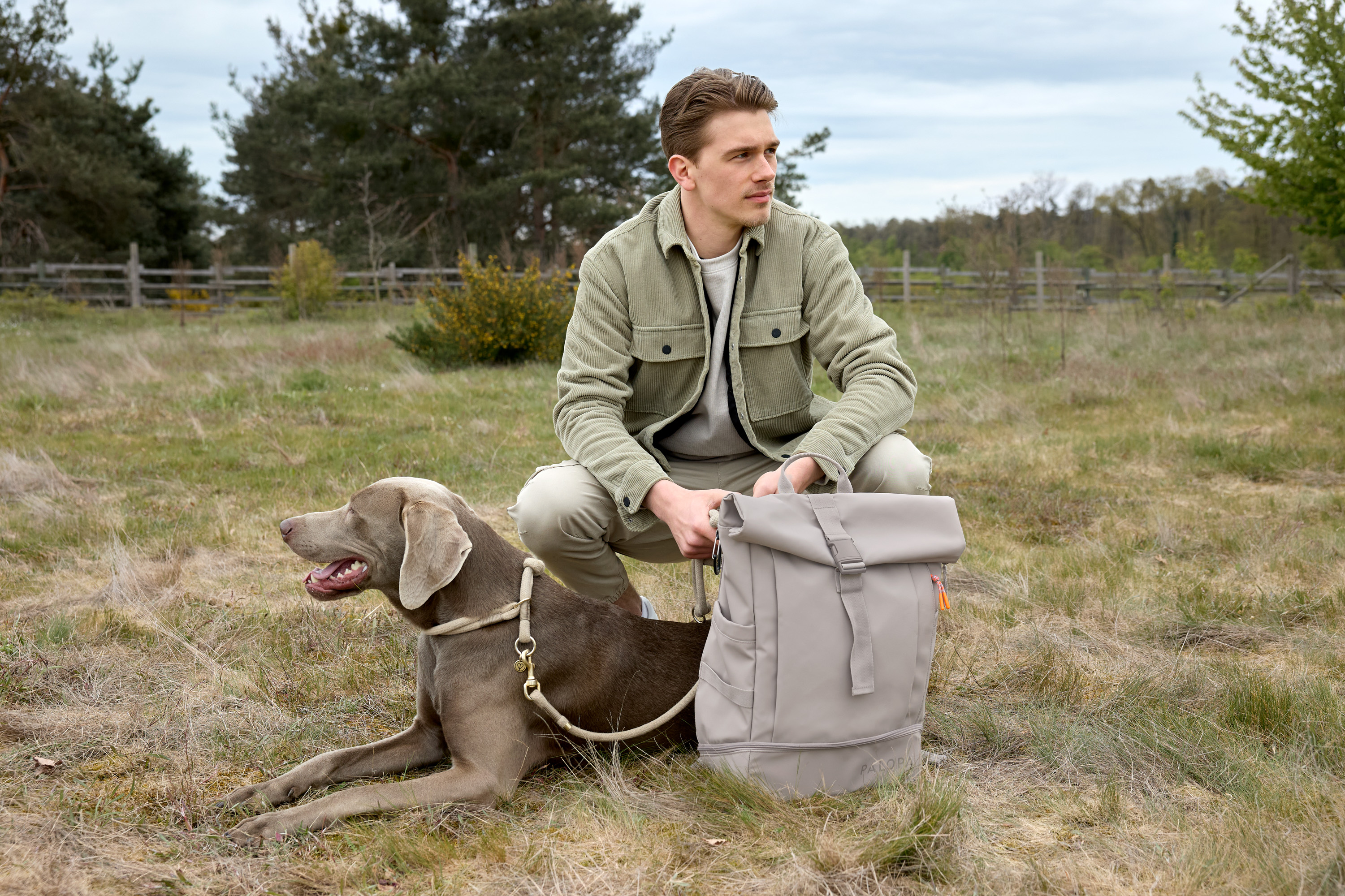 Palopa Rolltop Backpack Yoska taupe - 11