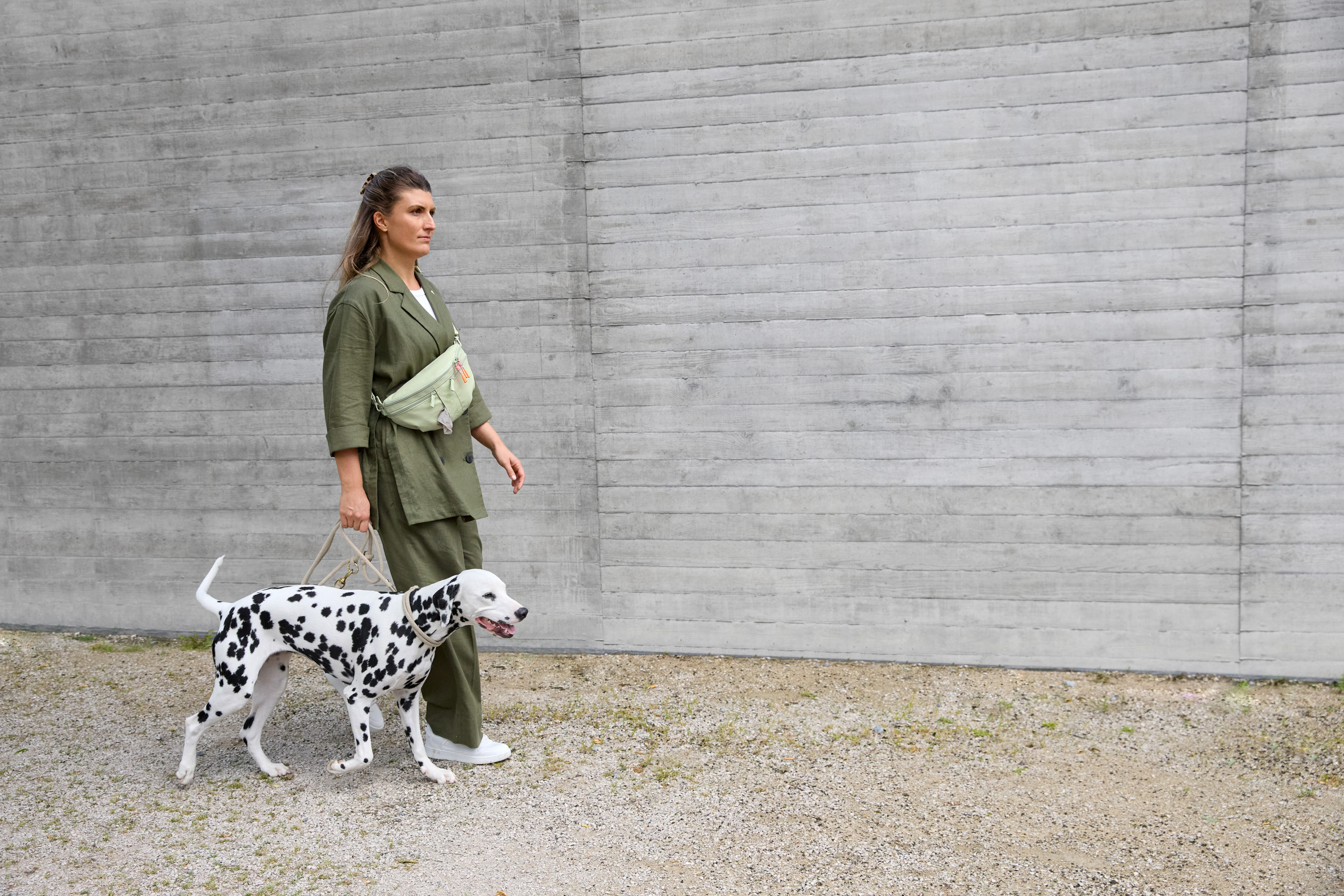 Palopa Dog Bum Bag Emma pale khaki - 7