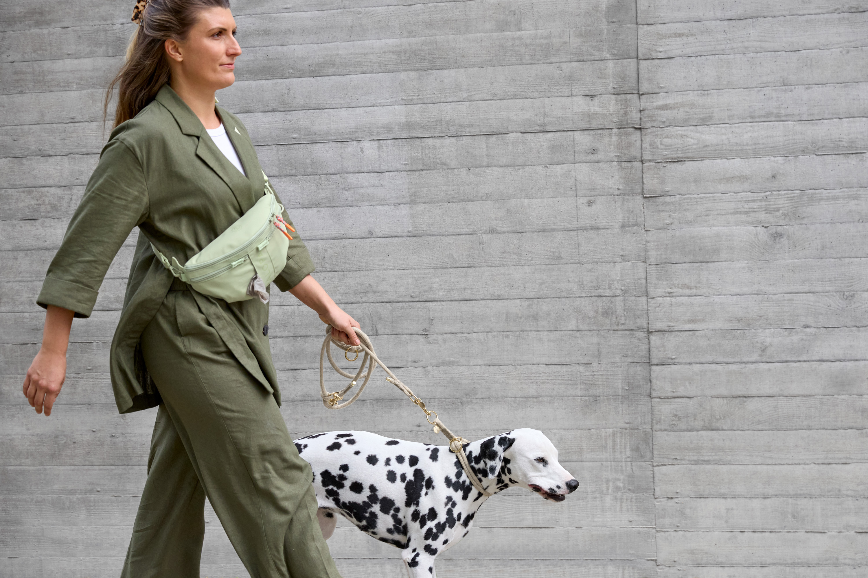 Palopa Dog Bum Bag Emma pale khaki - 15