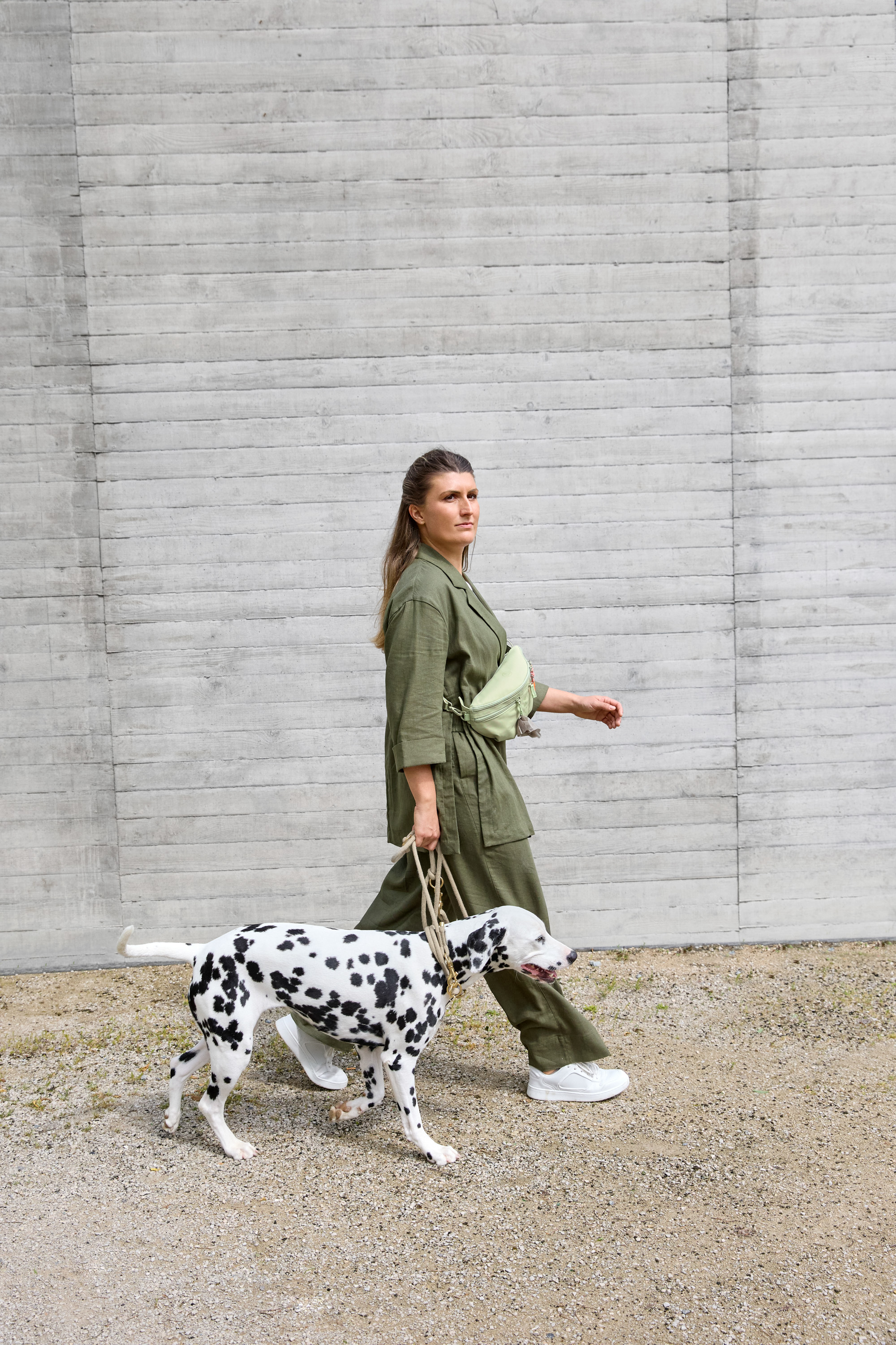 Palopa Dog Bum Bag Emma pale khaki - 9