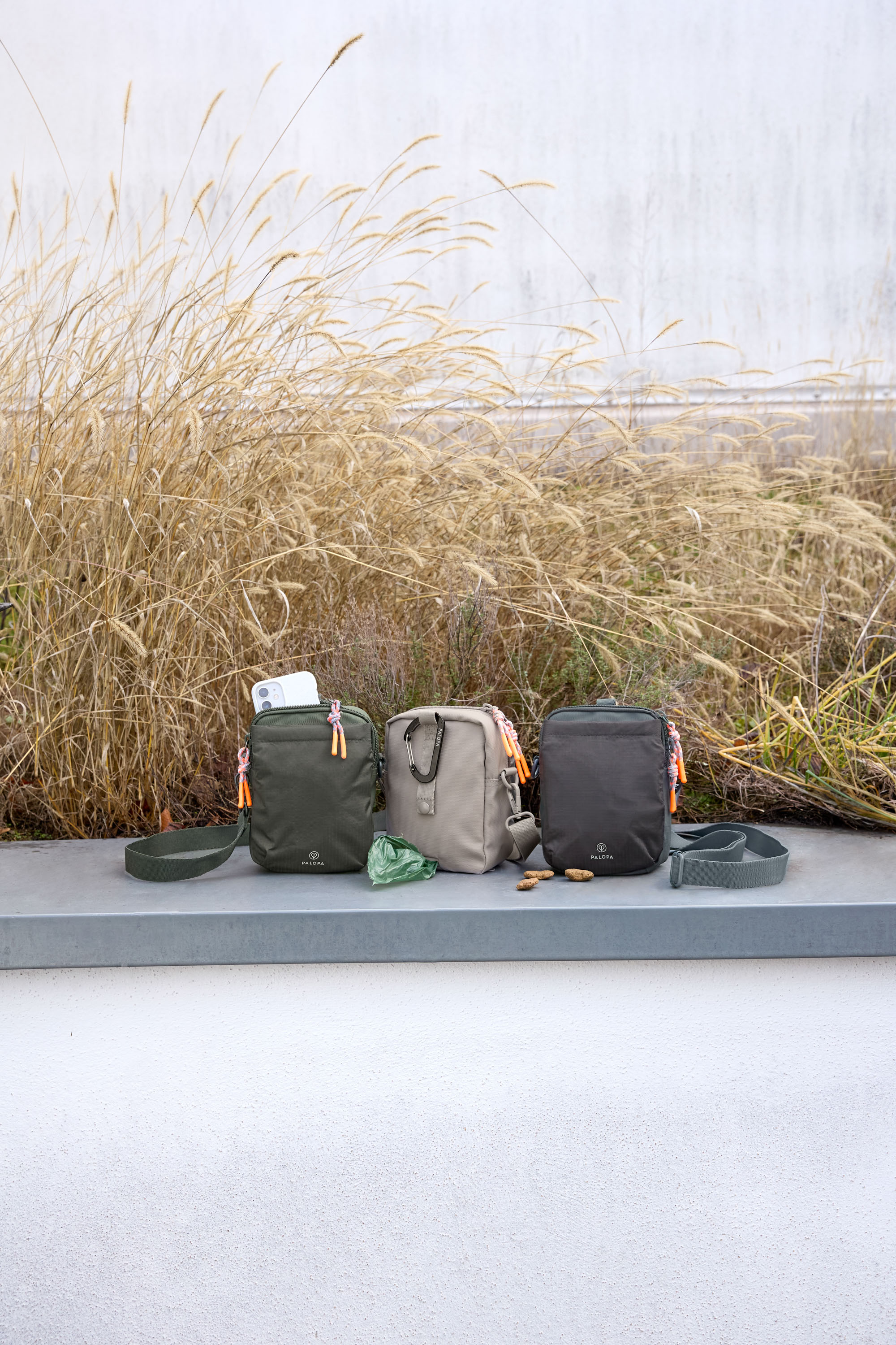 Palopa Dog Snack Bag Greta L dark olive - 8
