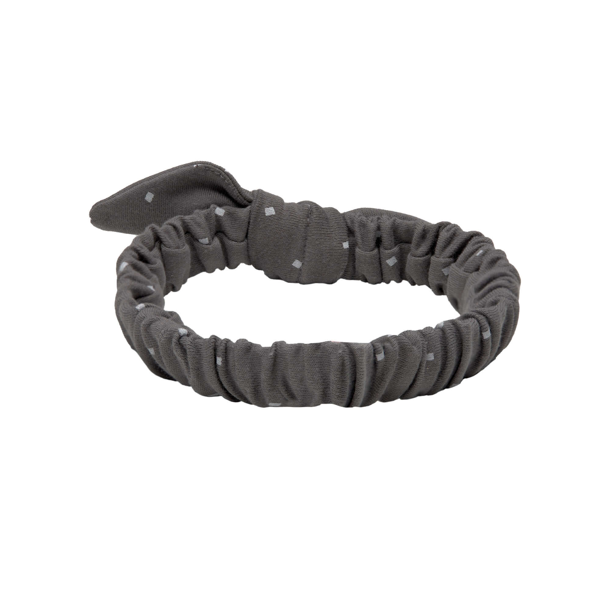 Lässig Head Band GOTS Spots anthracite - 2