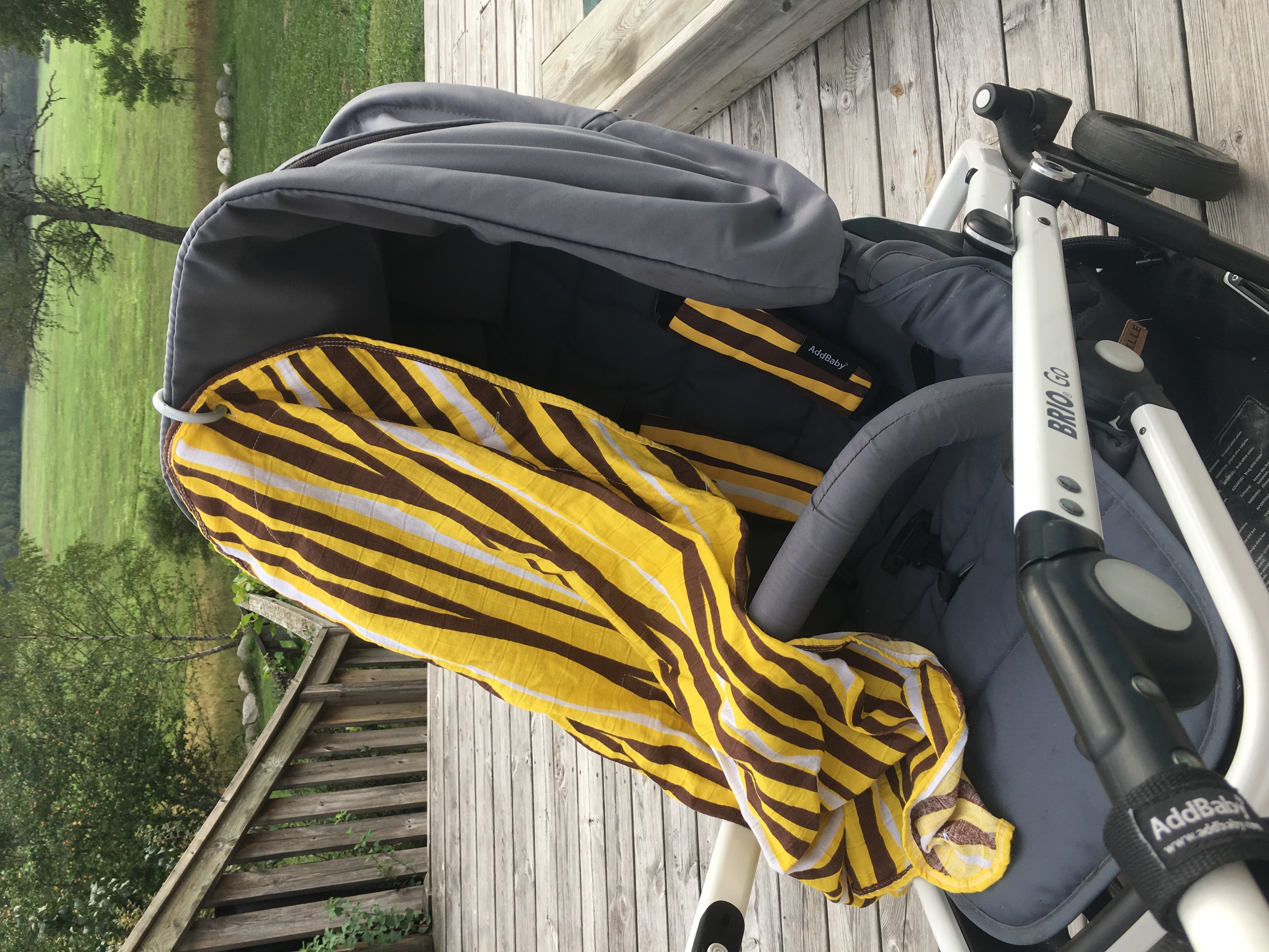 Barnvagnsdraperi AddBaby® Tiger 1p - 2