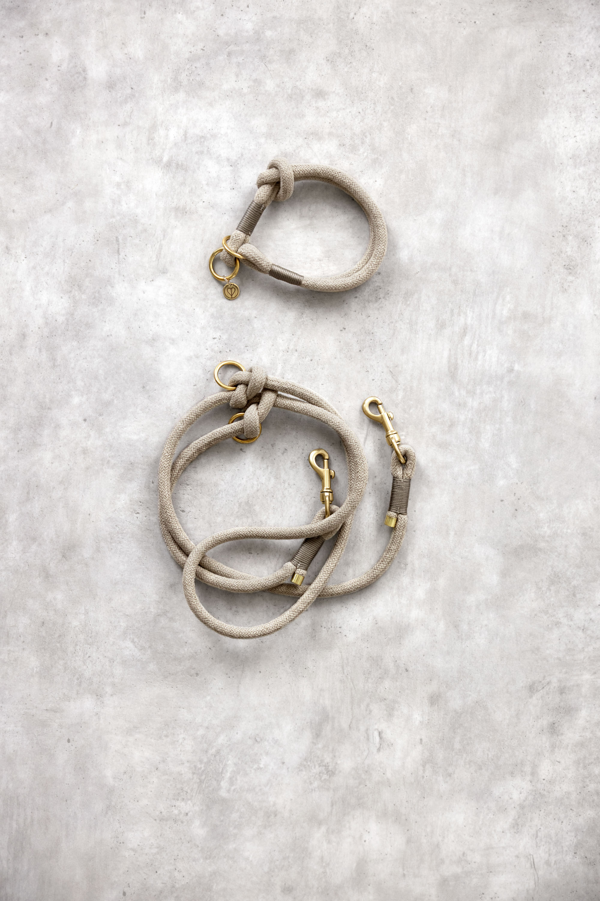 Palopa Hundhalsband Mila natur L (55 cm) - 169
