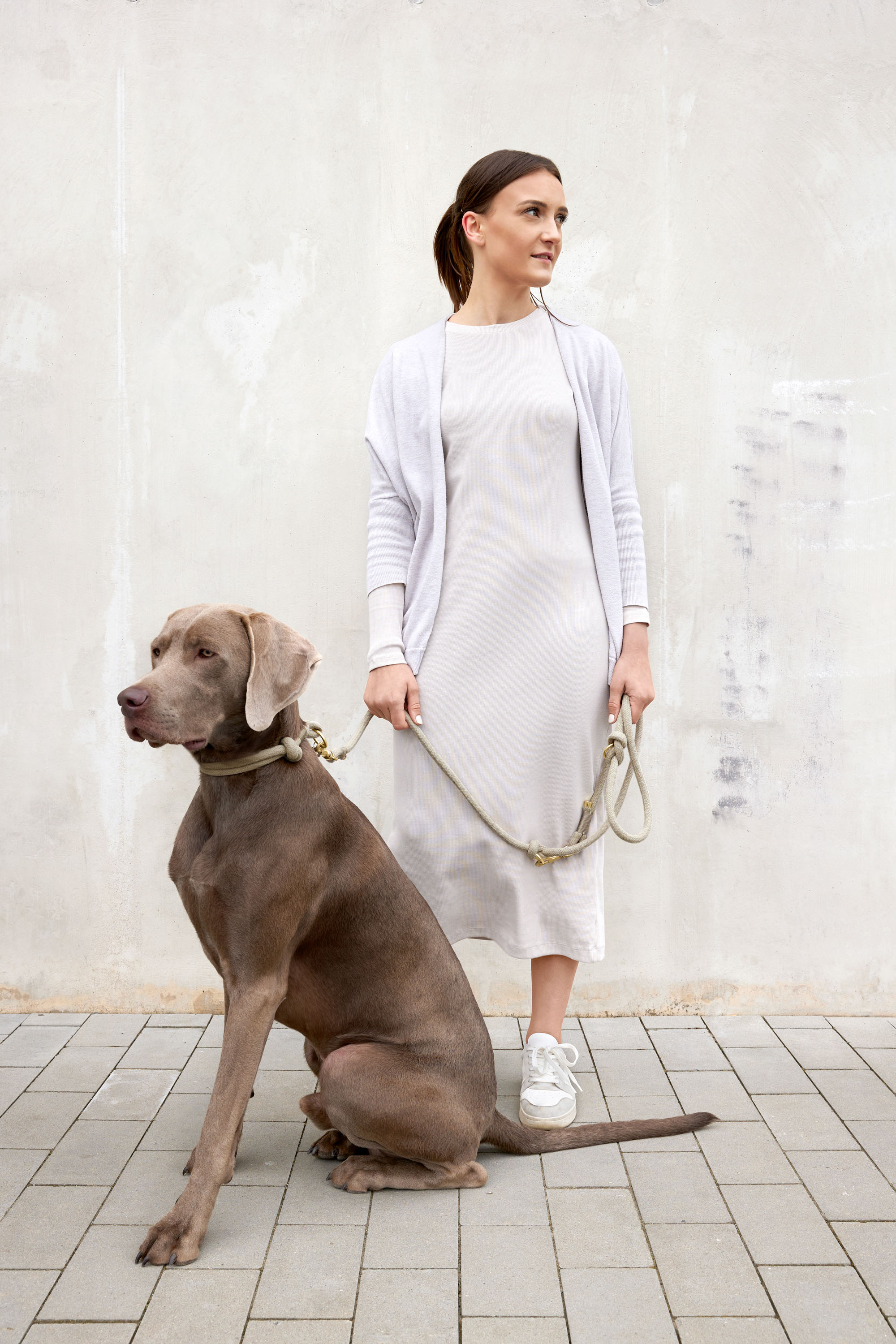Palopa Hundhalsband Mila natur L (55 cm) - 190