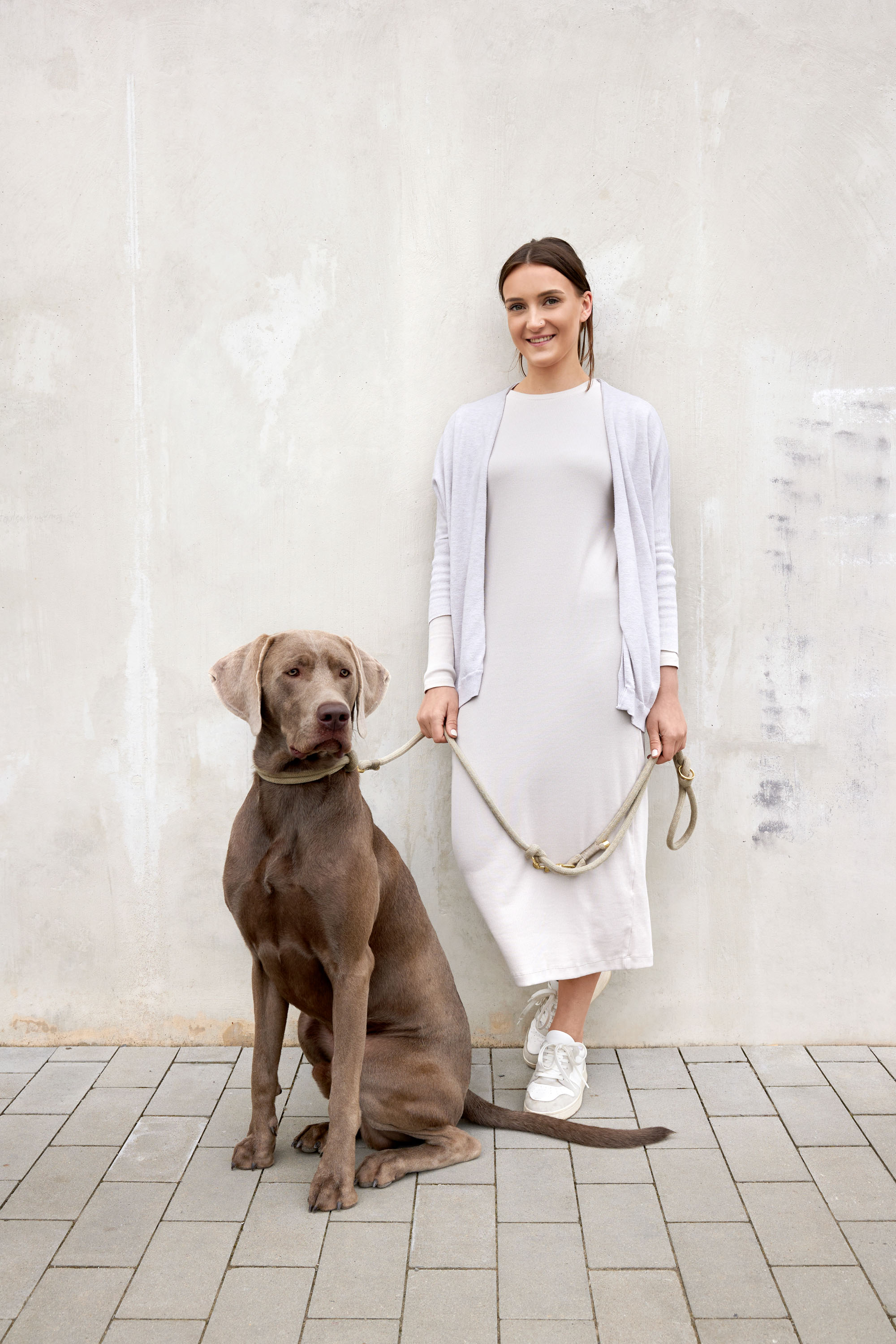 Palopa Hundhalsband Mila natur L (55 cm) - 369