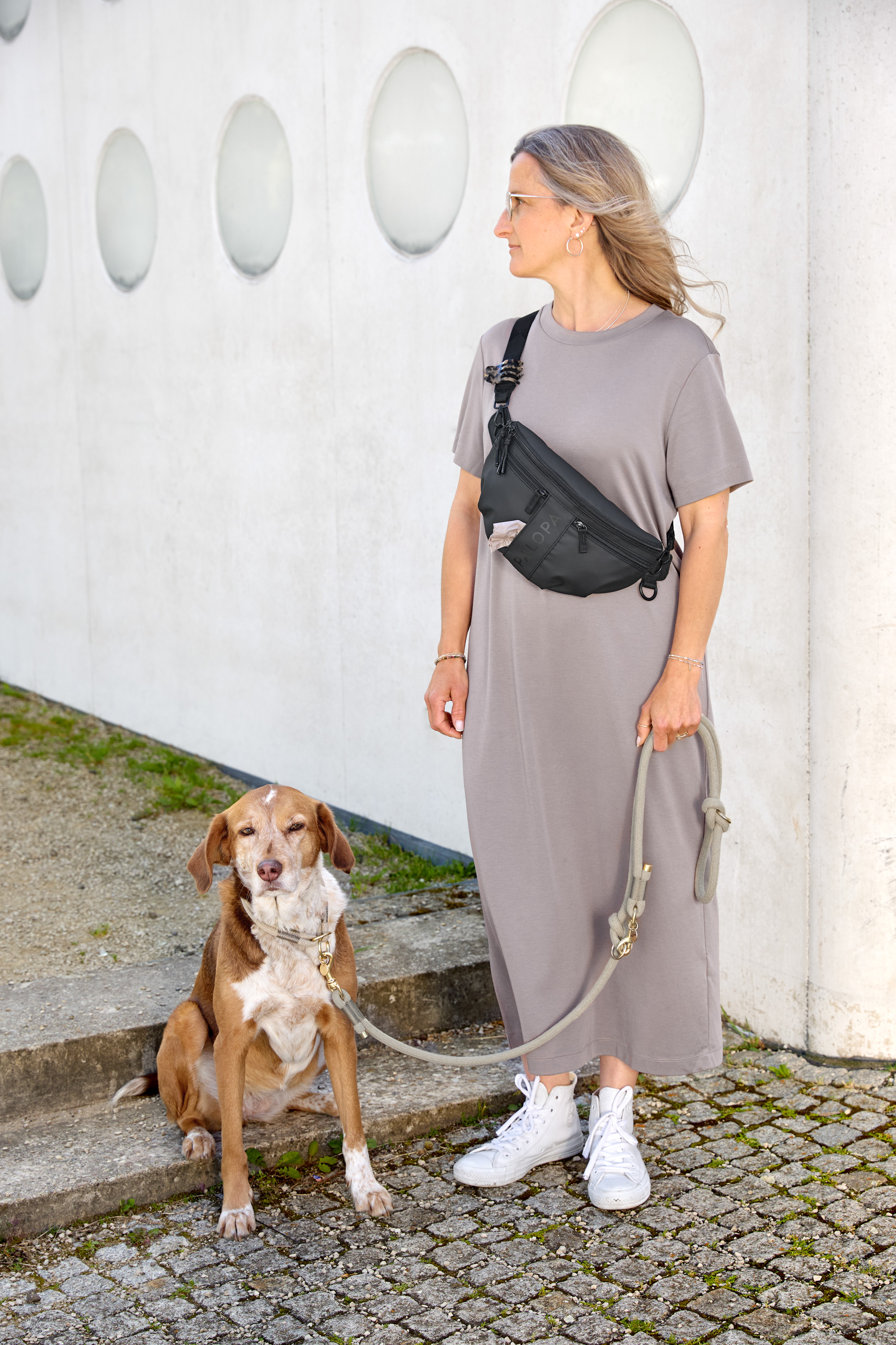 Palopa Hundhalsband Mila natur L (55 cm) - 310
