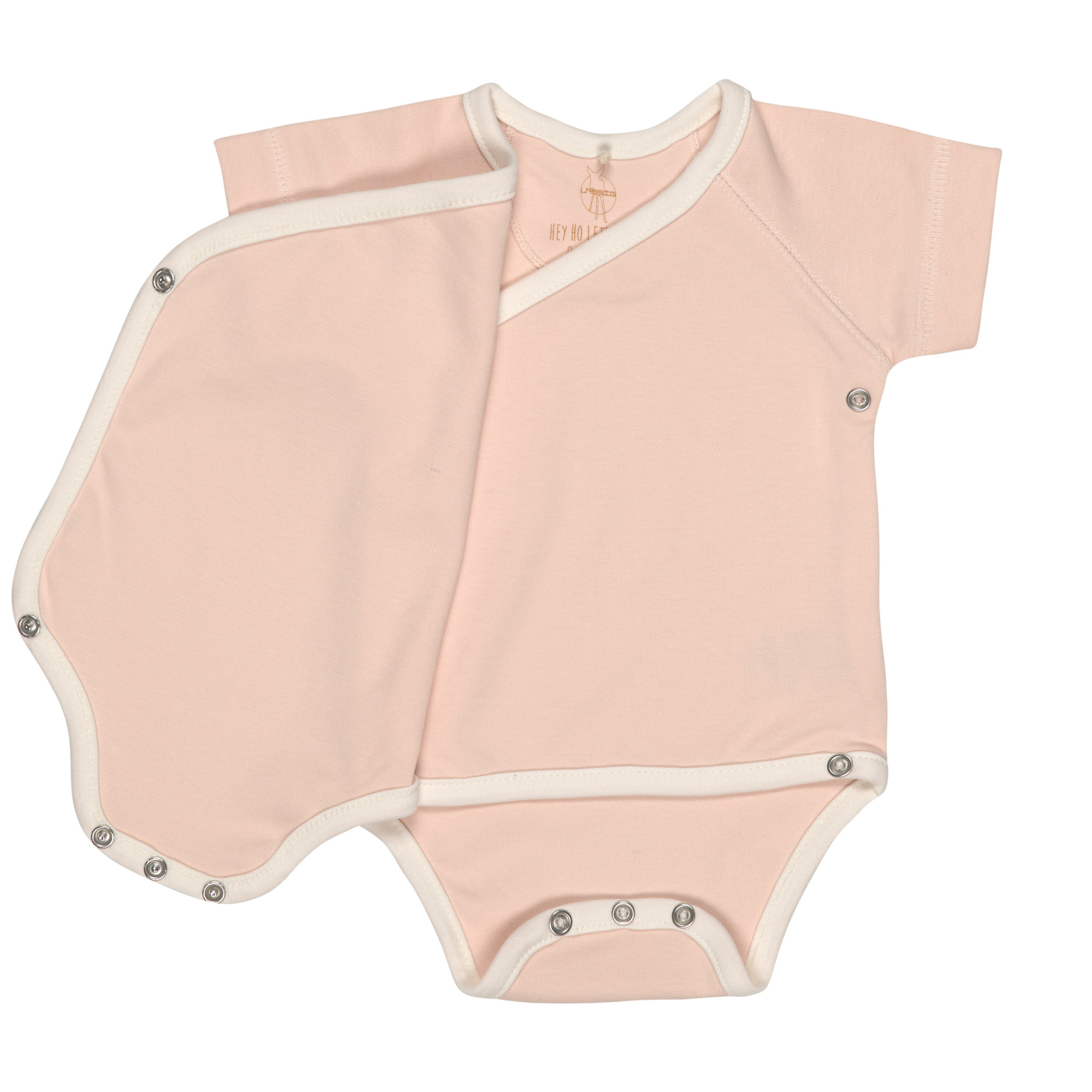 Lässig Short Sleeve Body 2 pcs GOTS powder pink/olive - 9