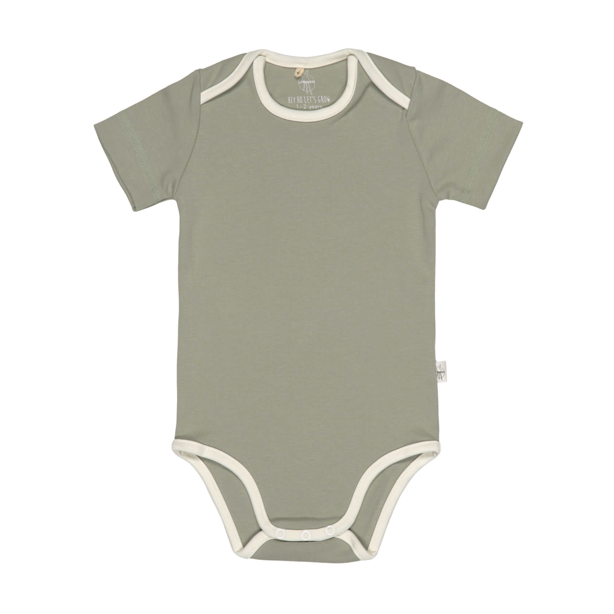 Lässig Short Sleeve Body 2 pcs GOTS powder pink/olive - 8
