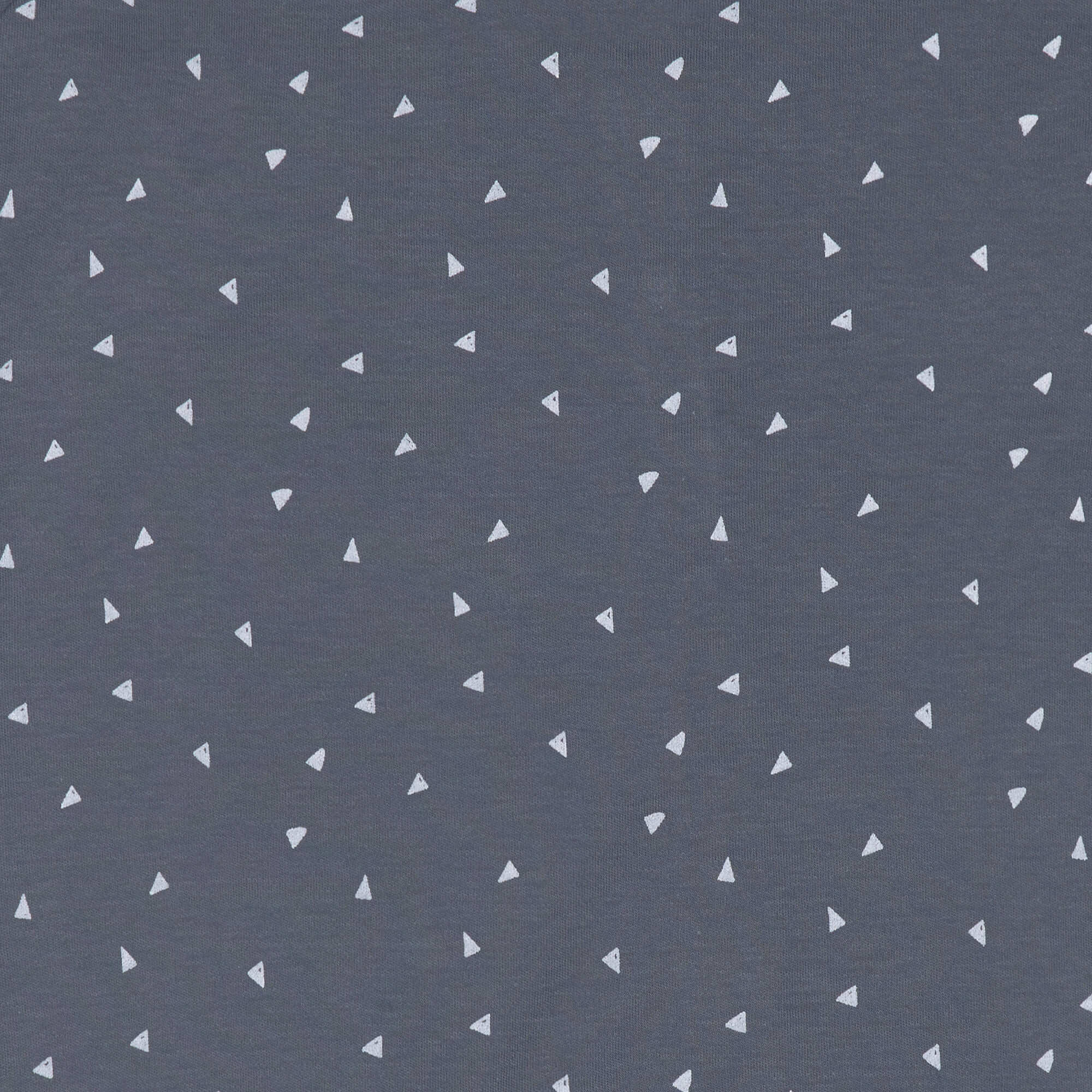 Lässig Pyjama with feet GOTS Triangle blue - 4
