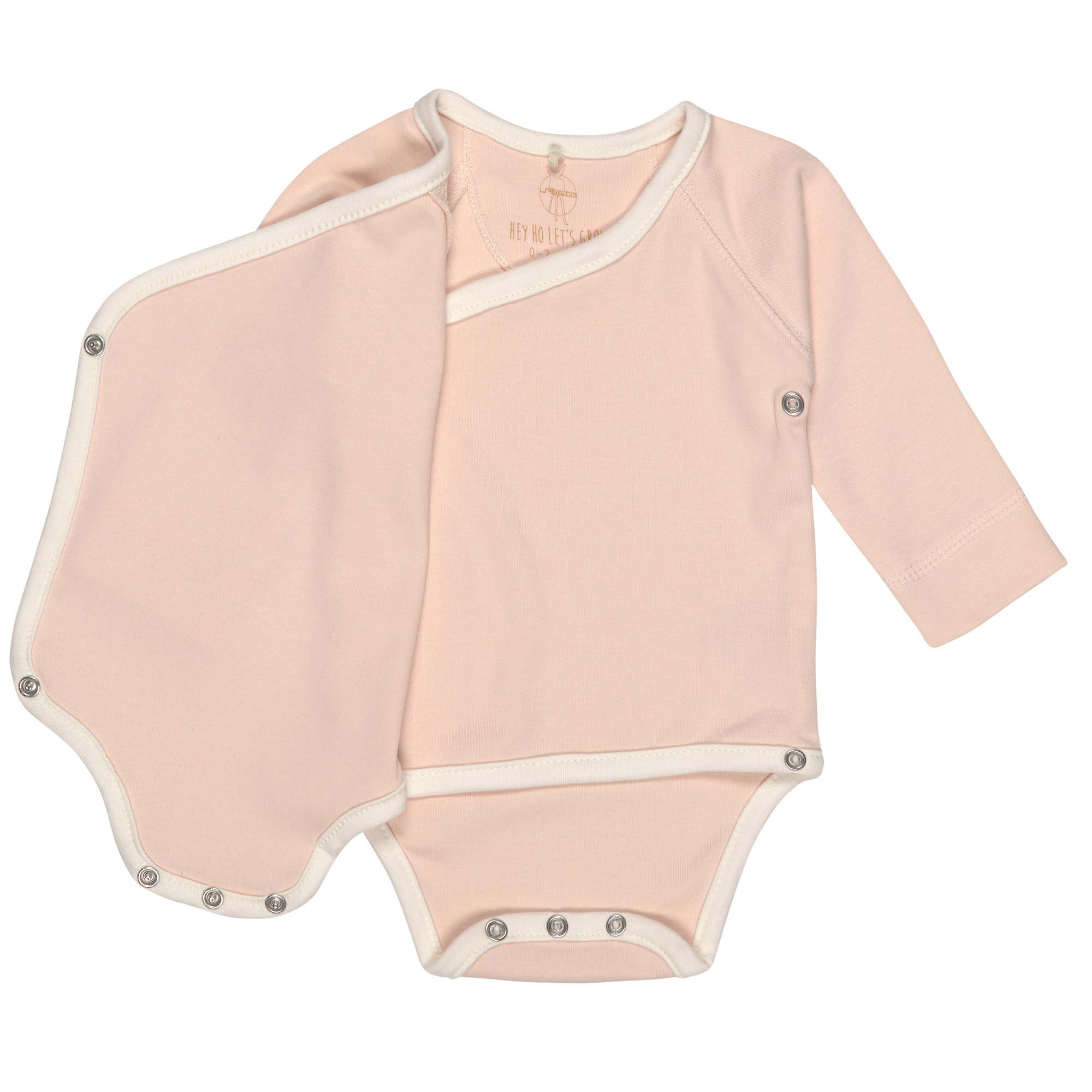 Lässig Long Sleeve Body 2 pcs GOTS powder pink/olive - 10