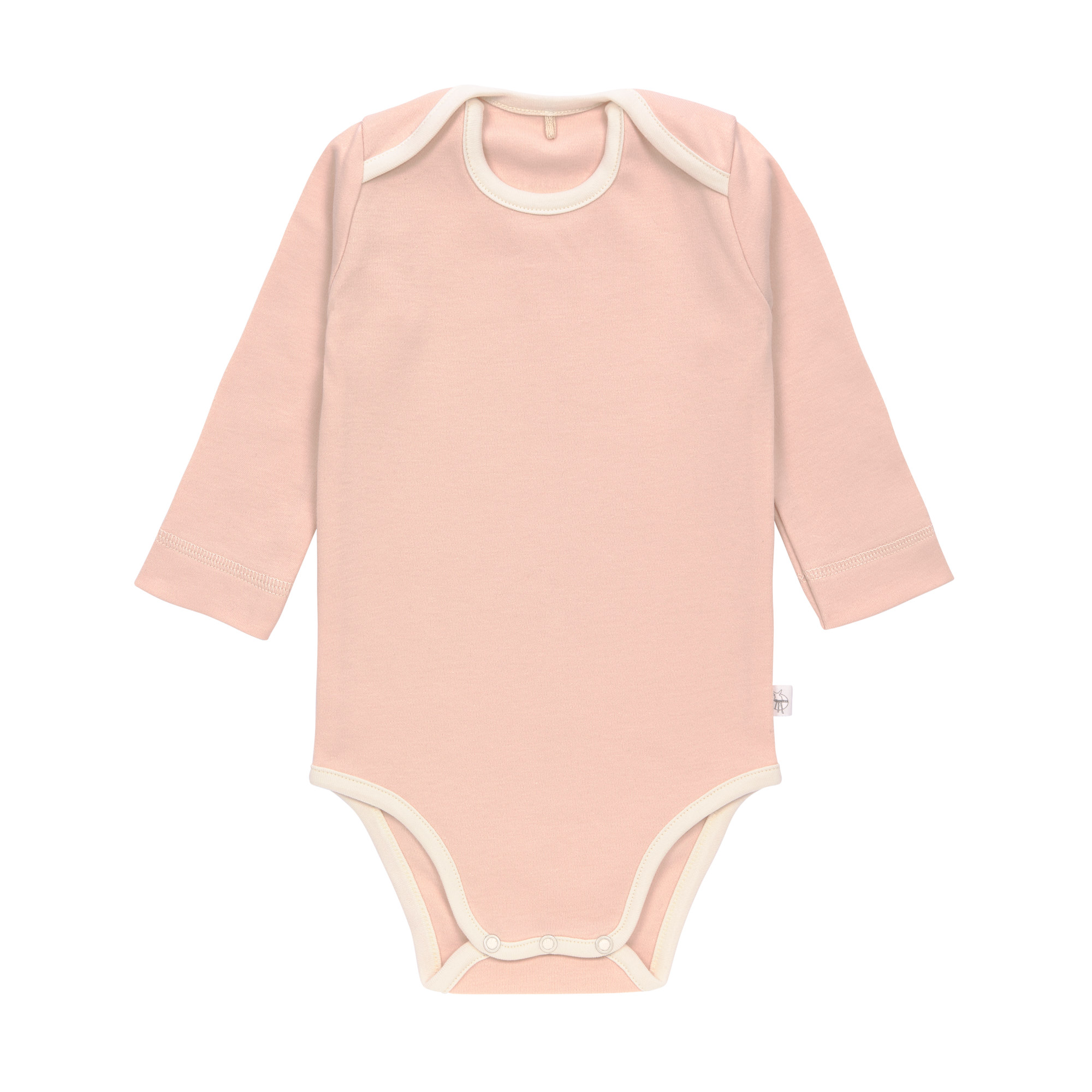 Lässig Long Sleeve Body 2 pcs GOTS powder pink/olive - 3