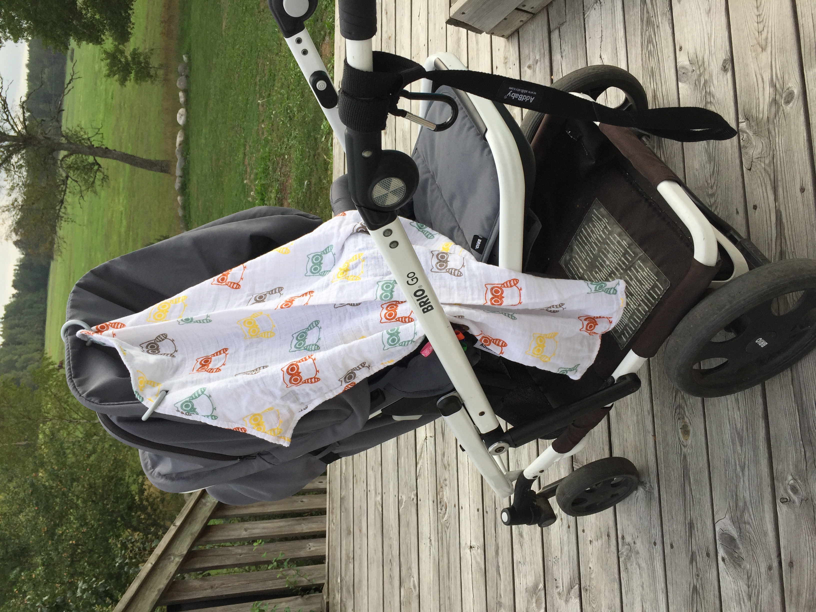 Barnvagnsdraperi AddBaby® OWL 1p