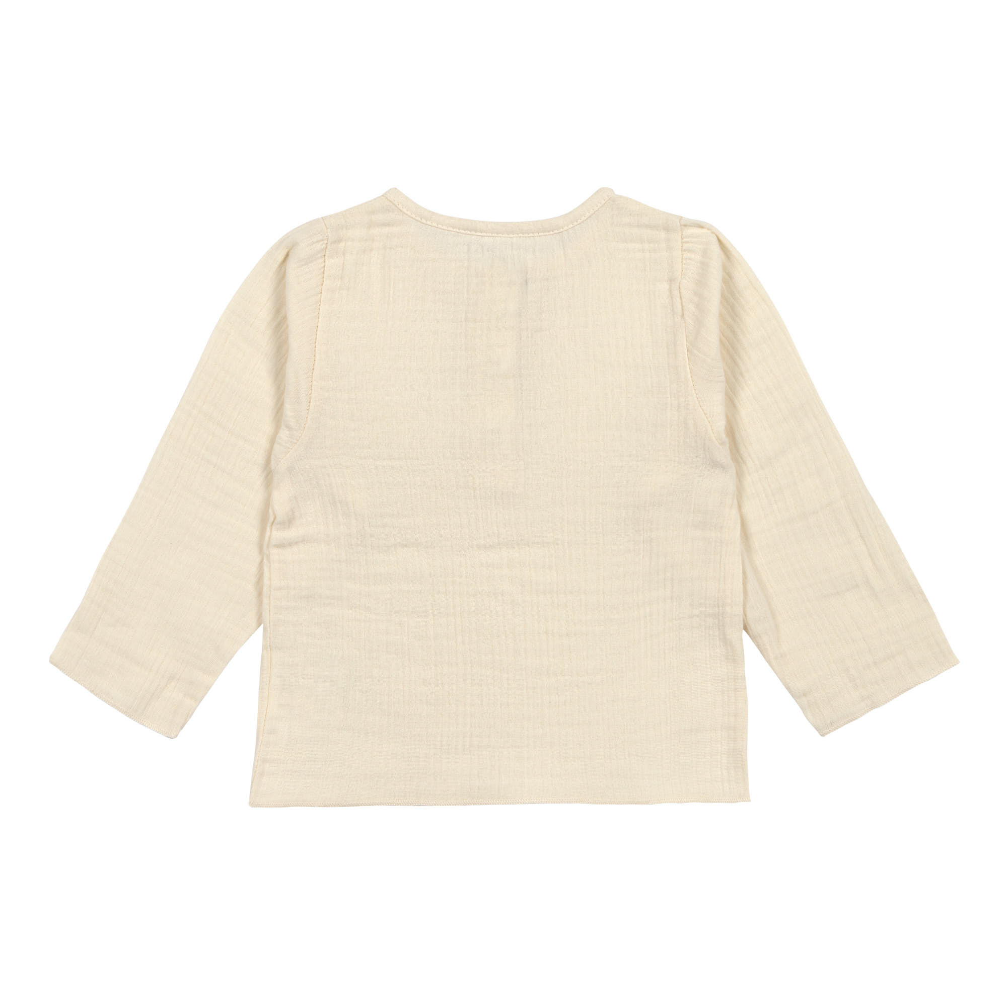 Lässig Muslin Long Sleeve Shirt GOTS vanilla - 2