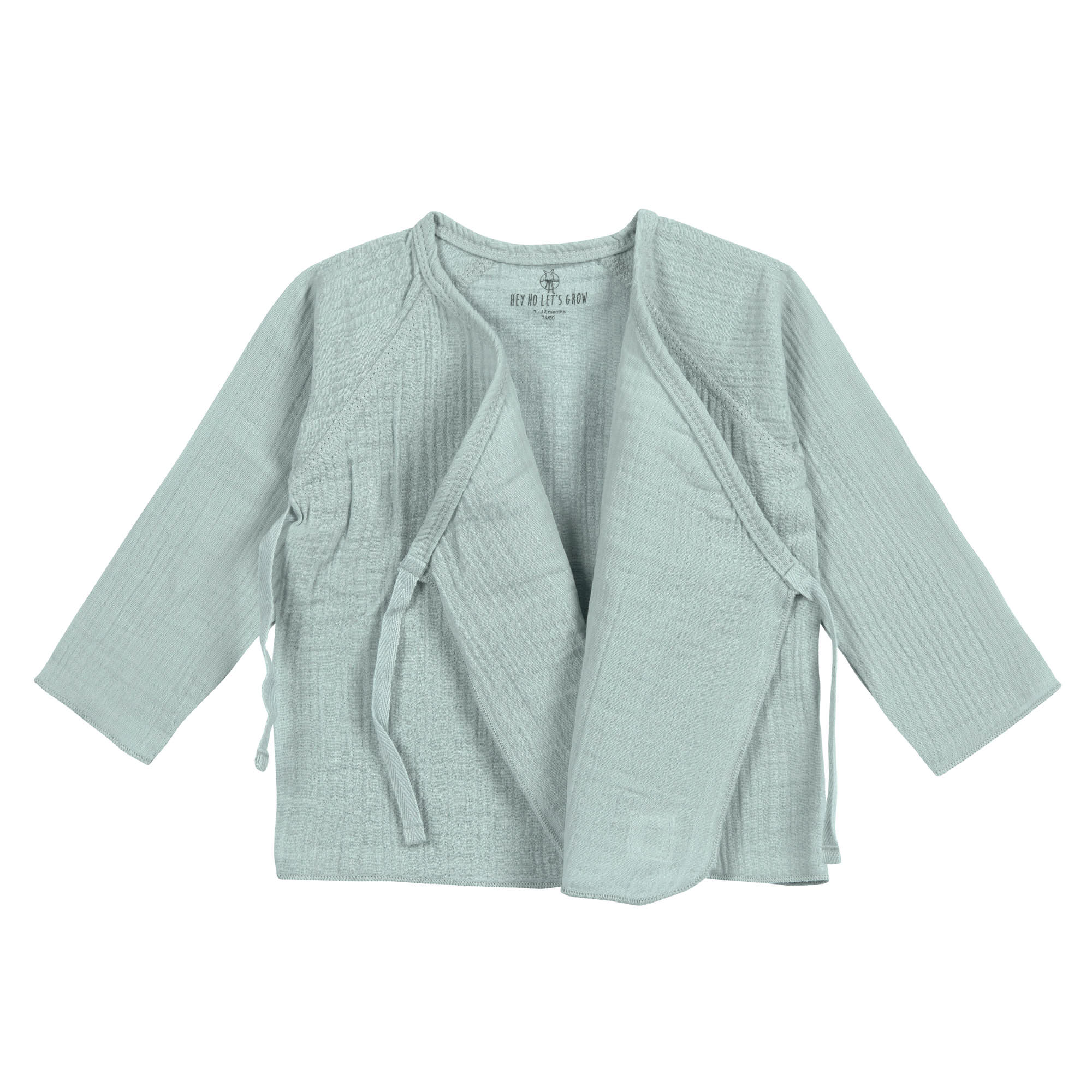 Lässig Muslin Kimono GOTS silver grey - 3