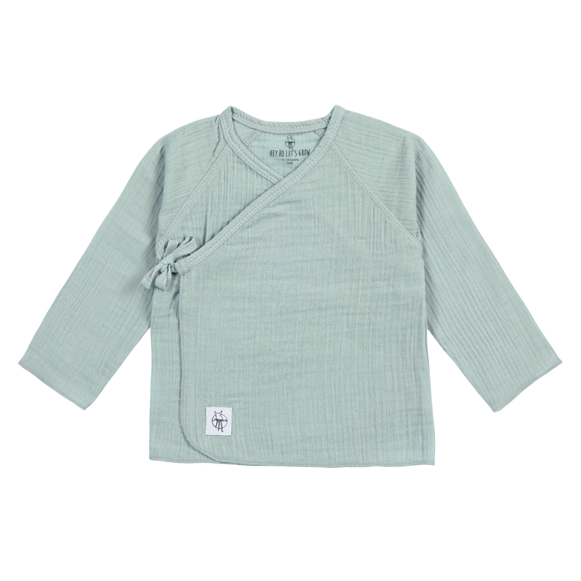 Lässig Muslin Kimono GOTS silver grey - 2