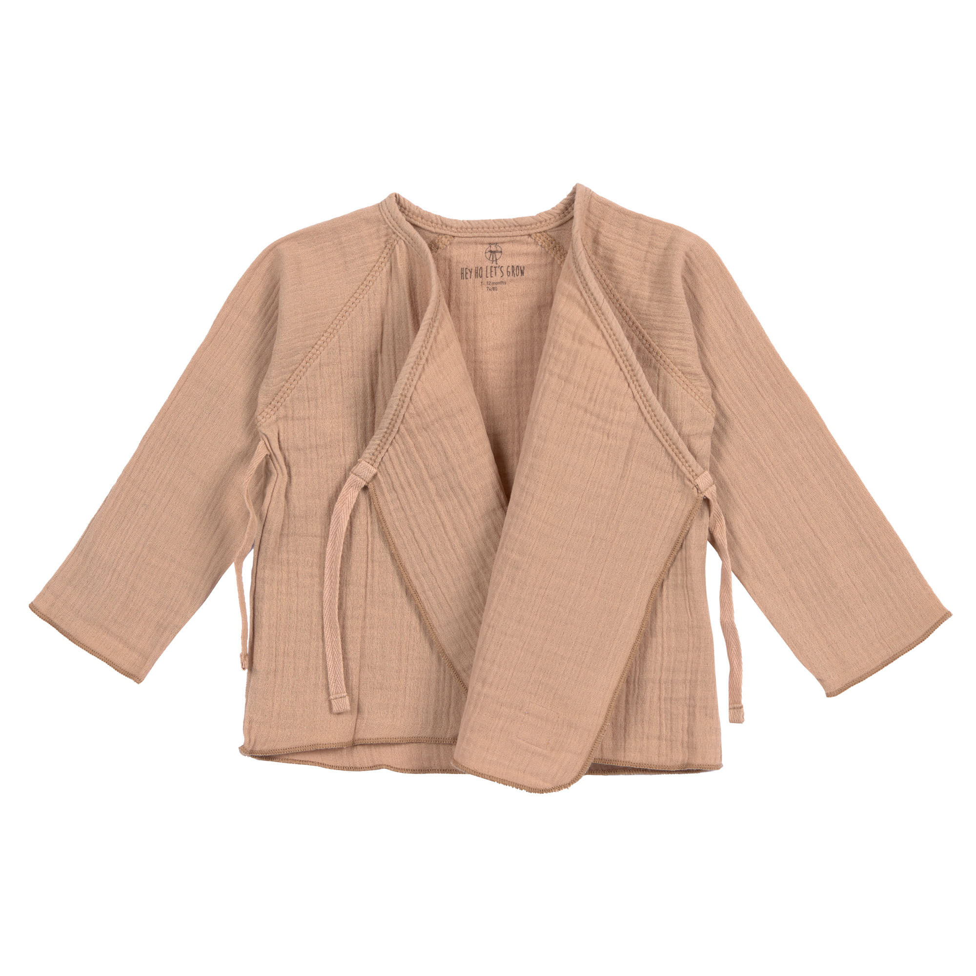 Lässig Muslin Kimono GOTS maple - 3