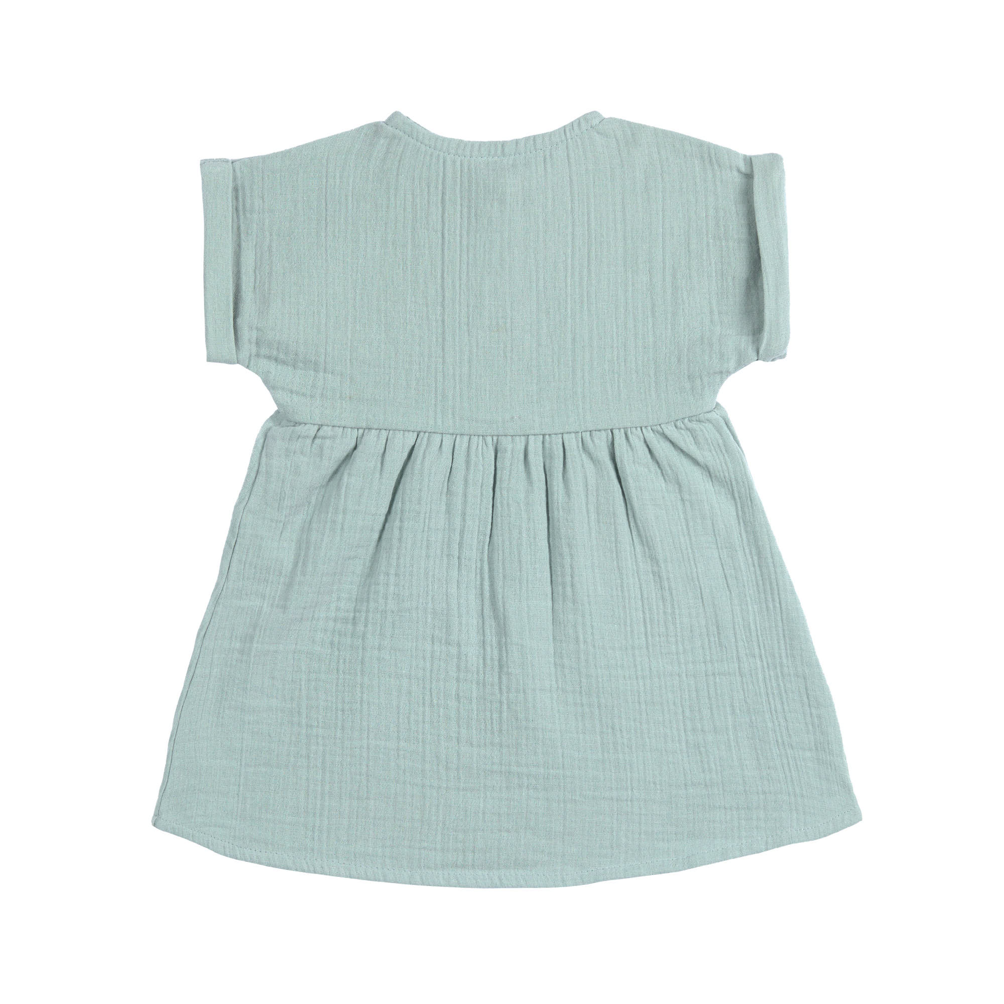 Lässig Muslin Dress GOTS silver grey - 2
