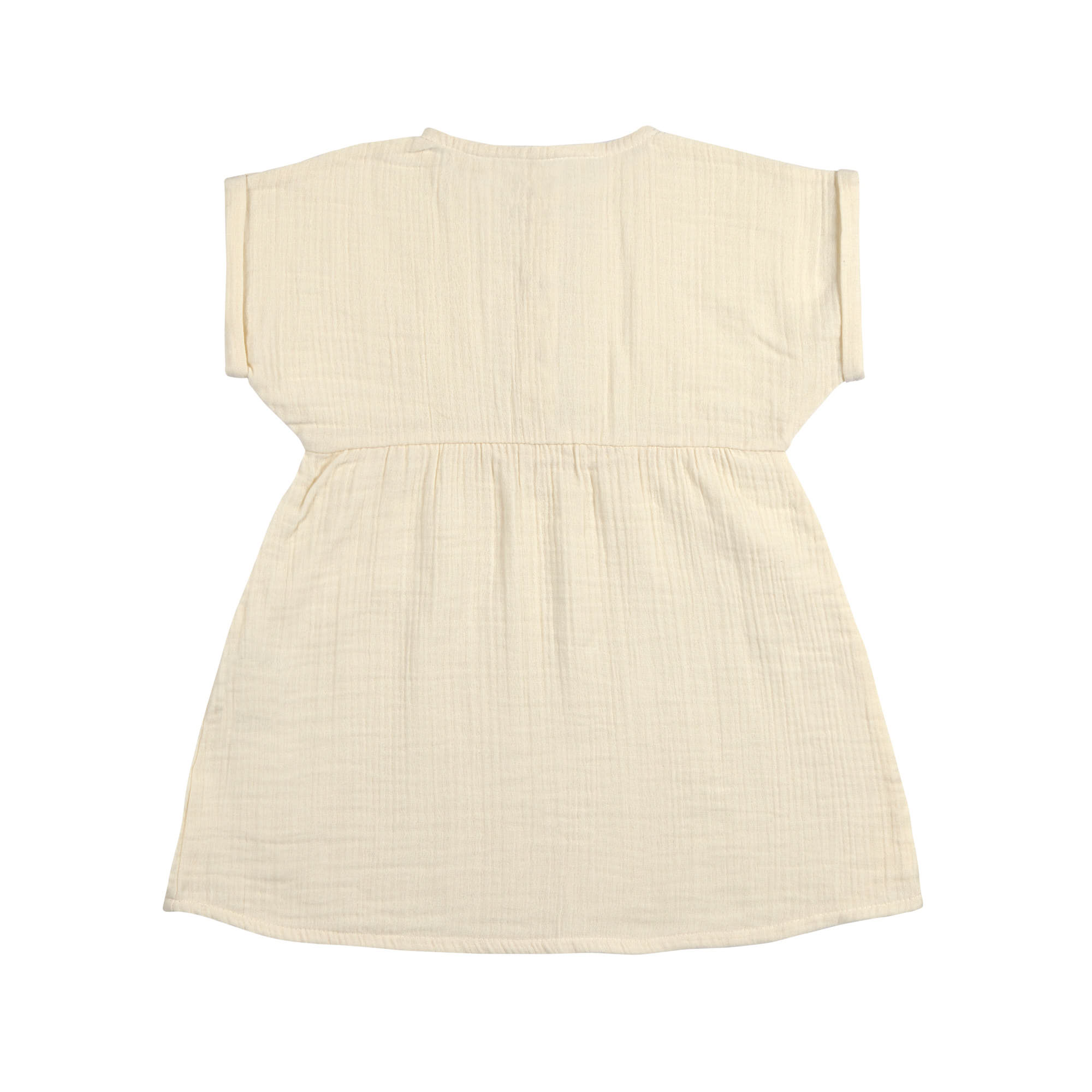 Lässig Muslin Dress GOTS vanilla - 2