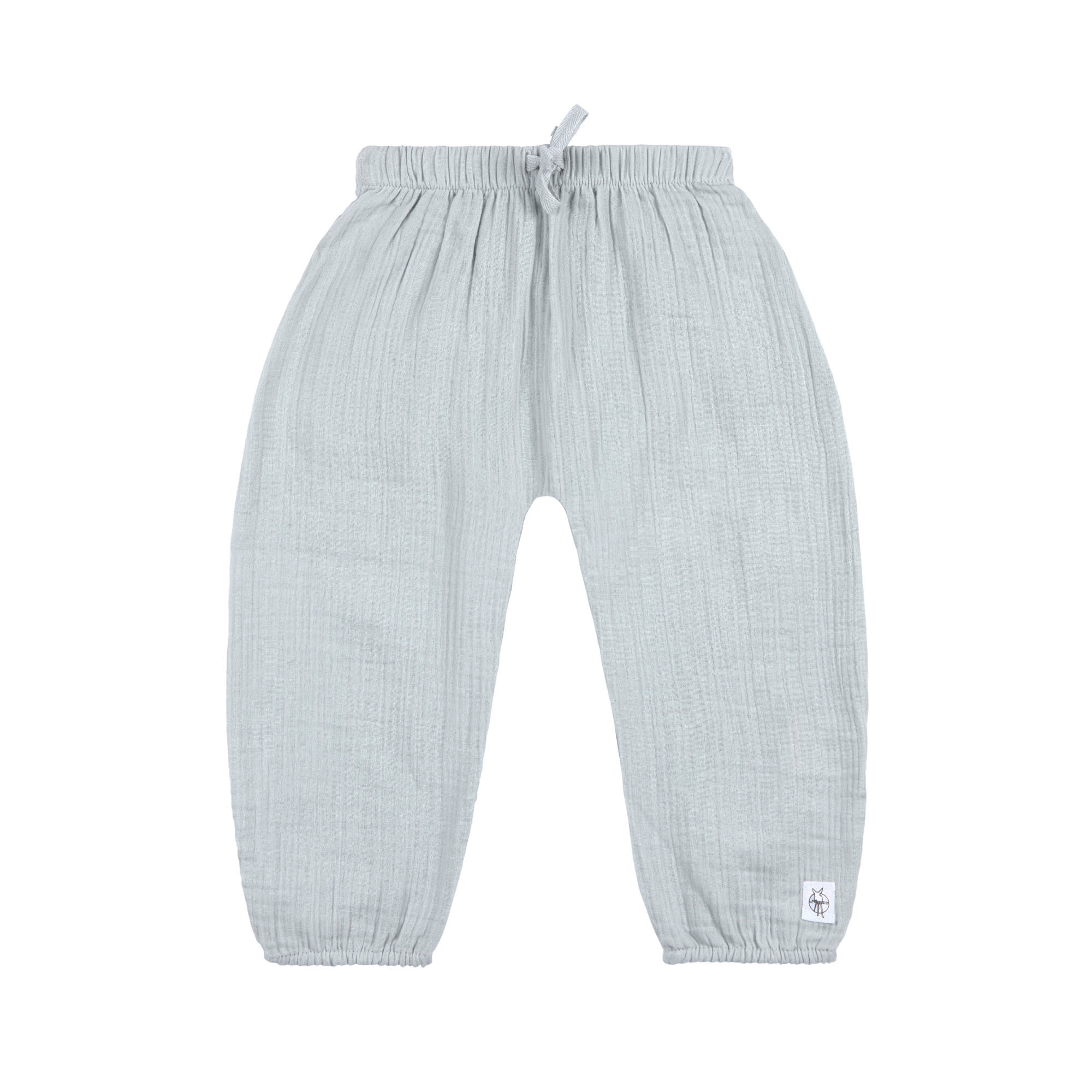 Lässig Muslin Pants GOTS powder blue