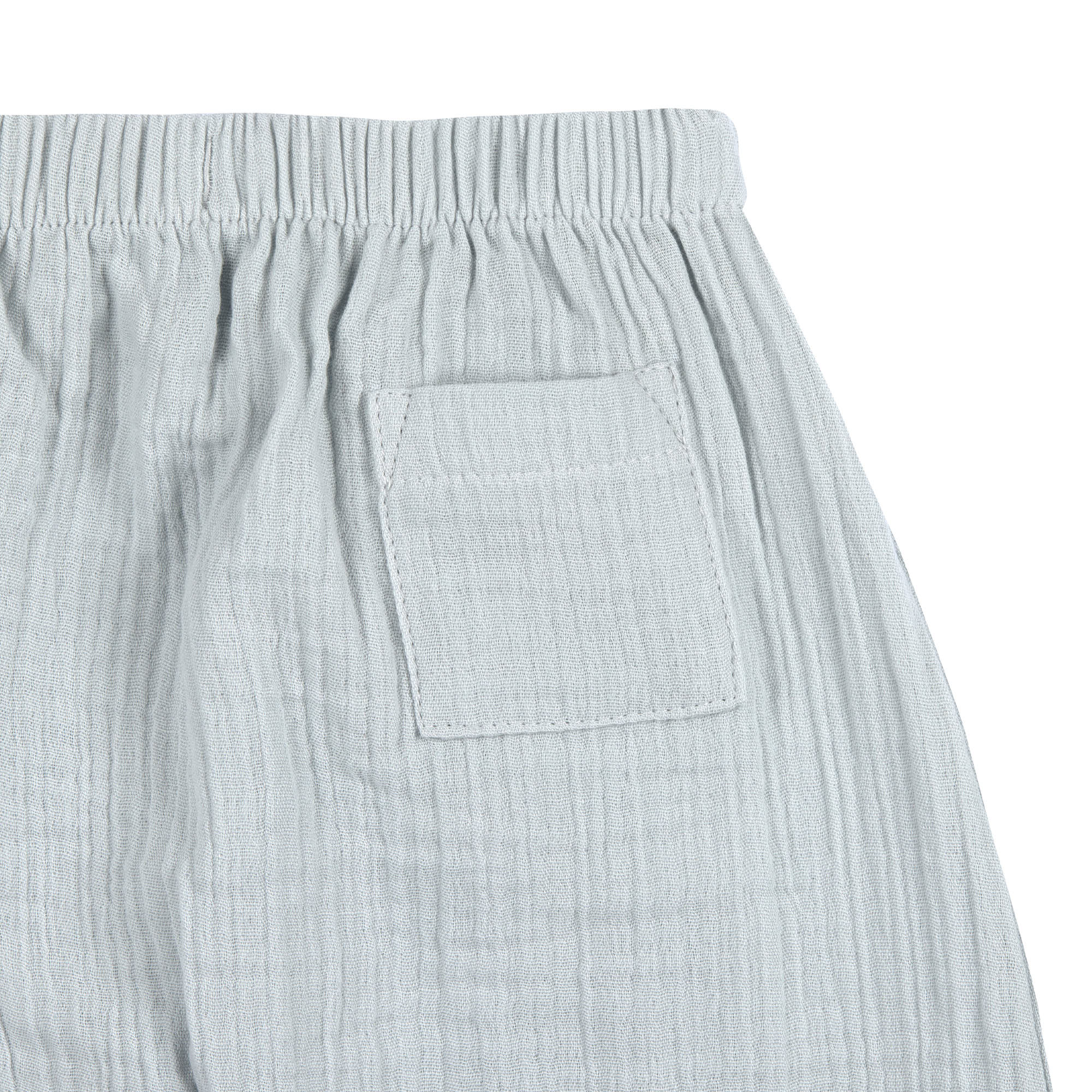 Lässig Muslin Pants GOTS powder blue - 3