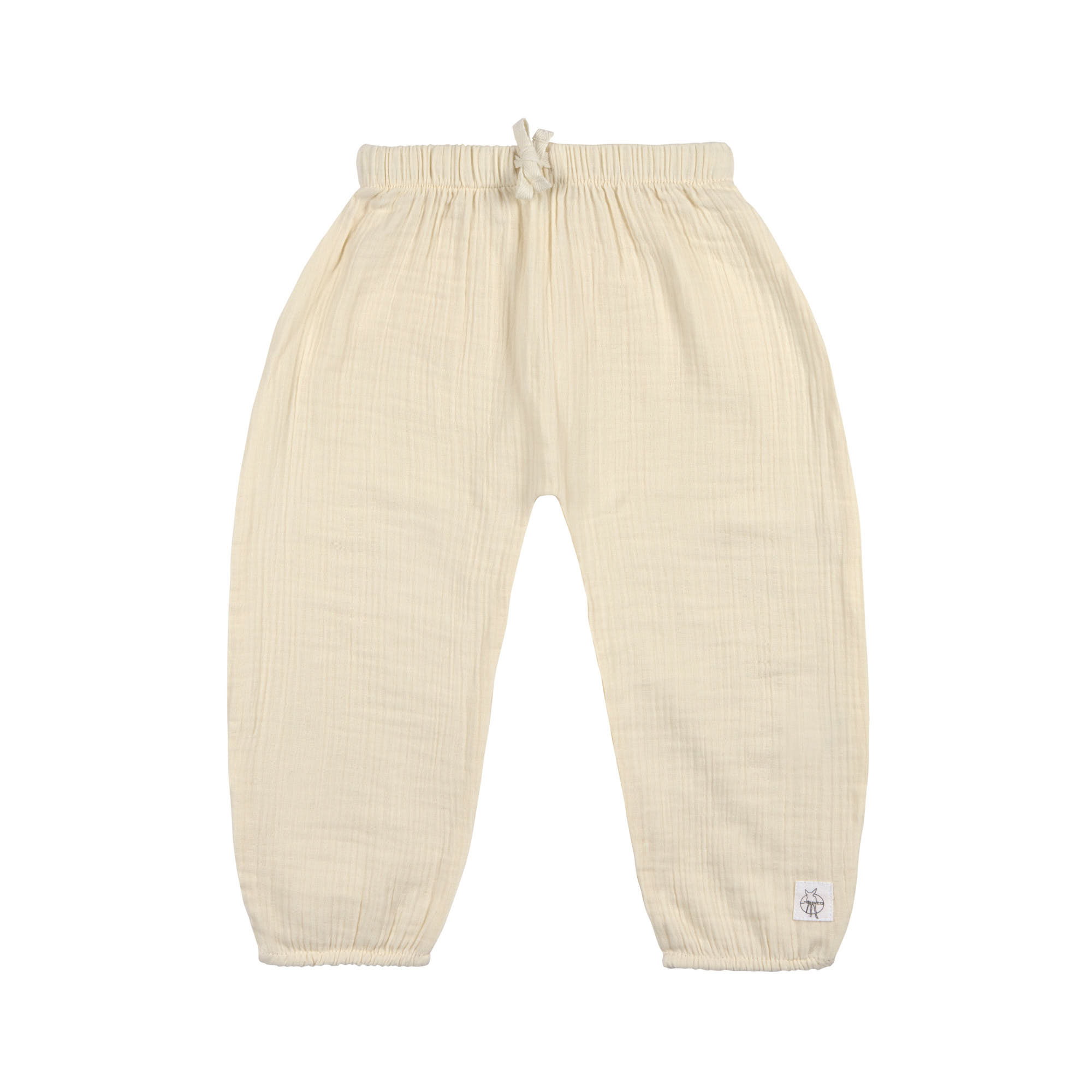 Lässig Muslin Pants GOTS vanilla