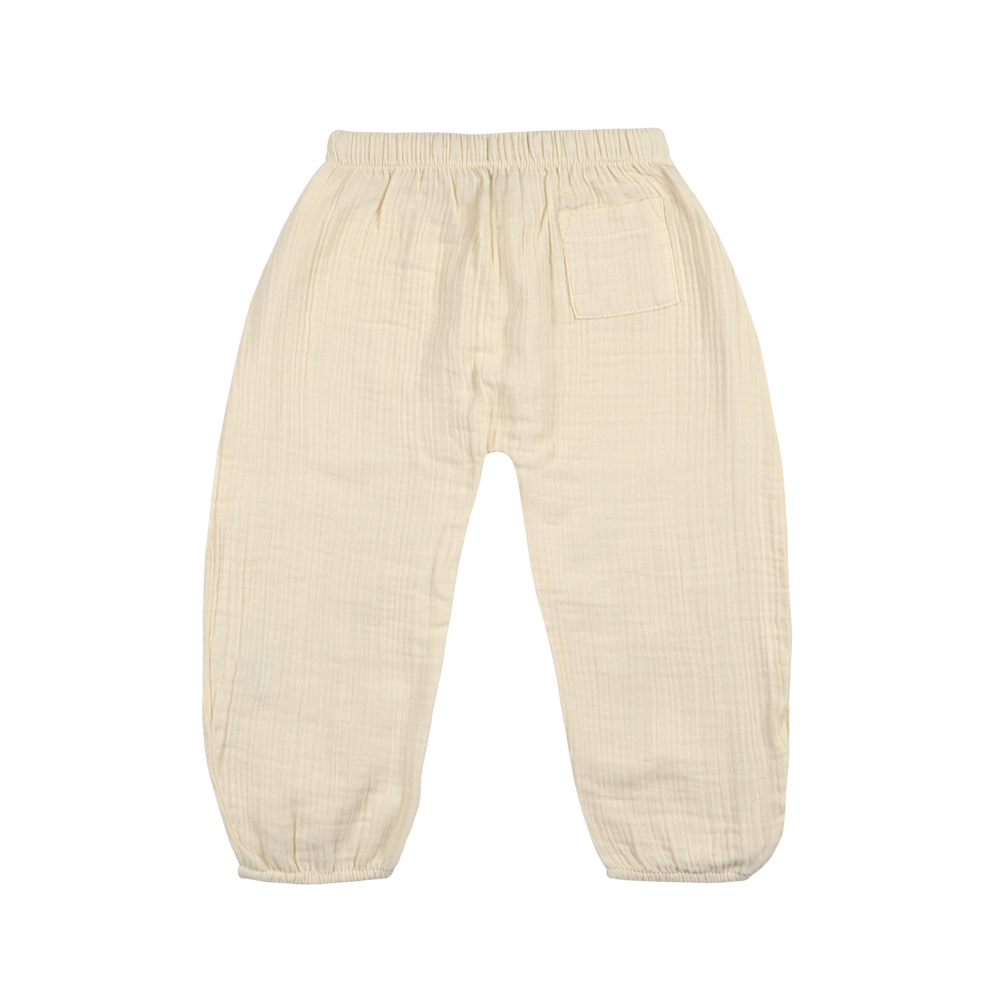 Lässig Muslin Pants GOTS vanilla - 2