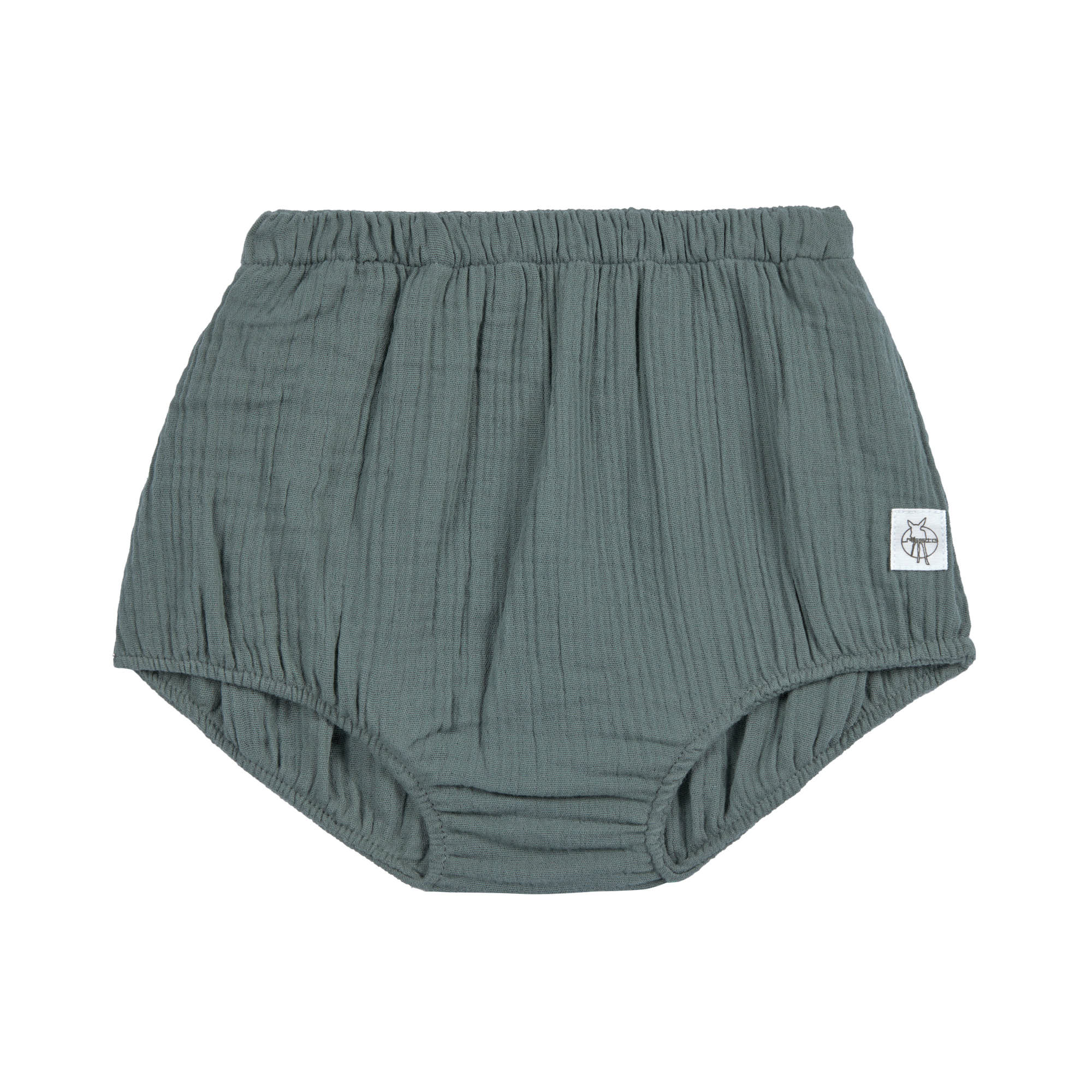 Lässig Muslin Bloomer GOTS petrol green