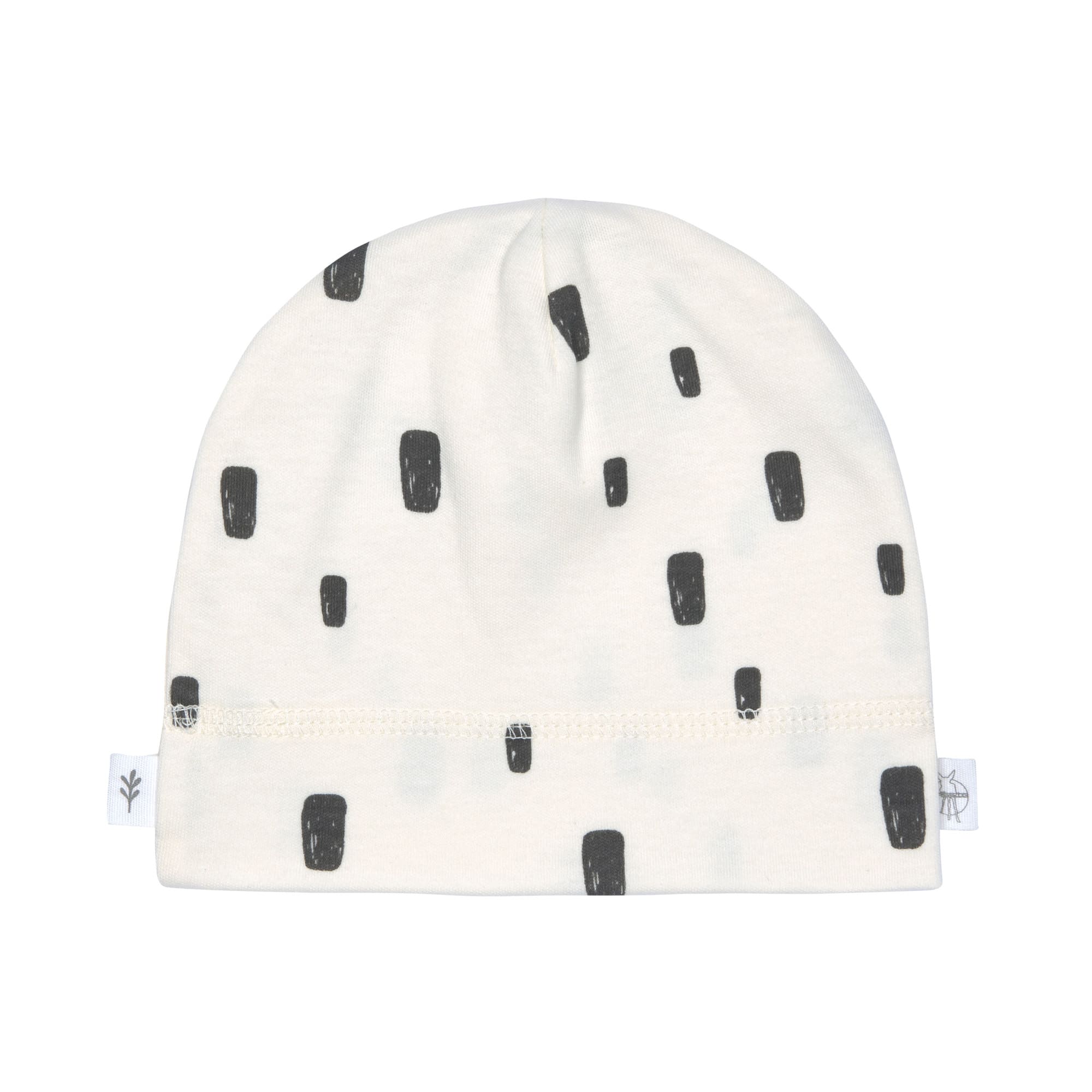 Lässig Interlock Beanie GOTS Bricks milky - 2