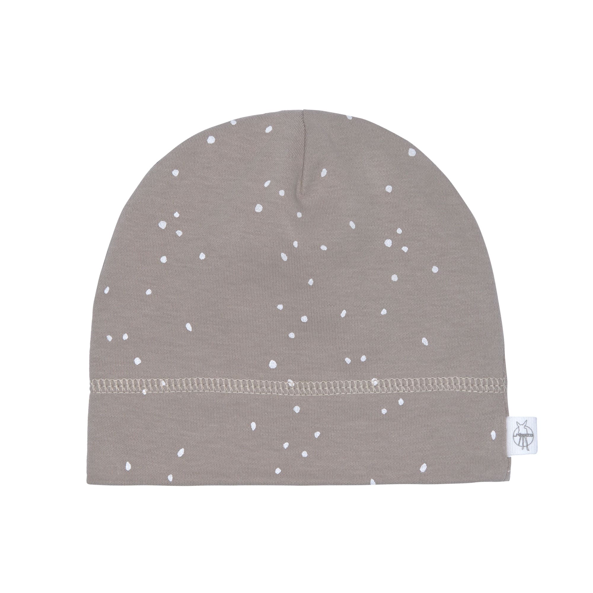 Lässig Interlock Beanie GOTS Sprinkle taupe