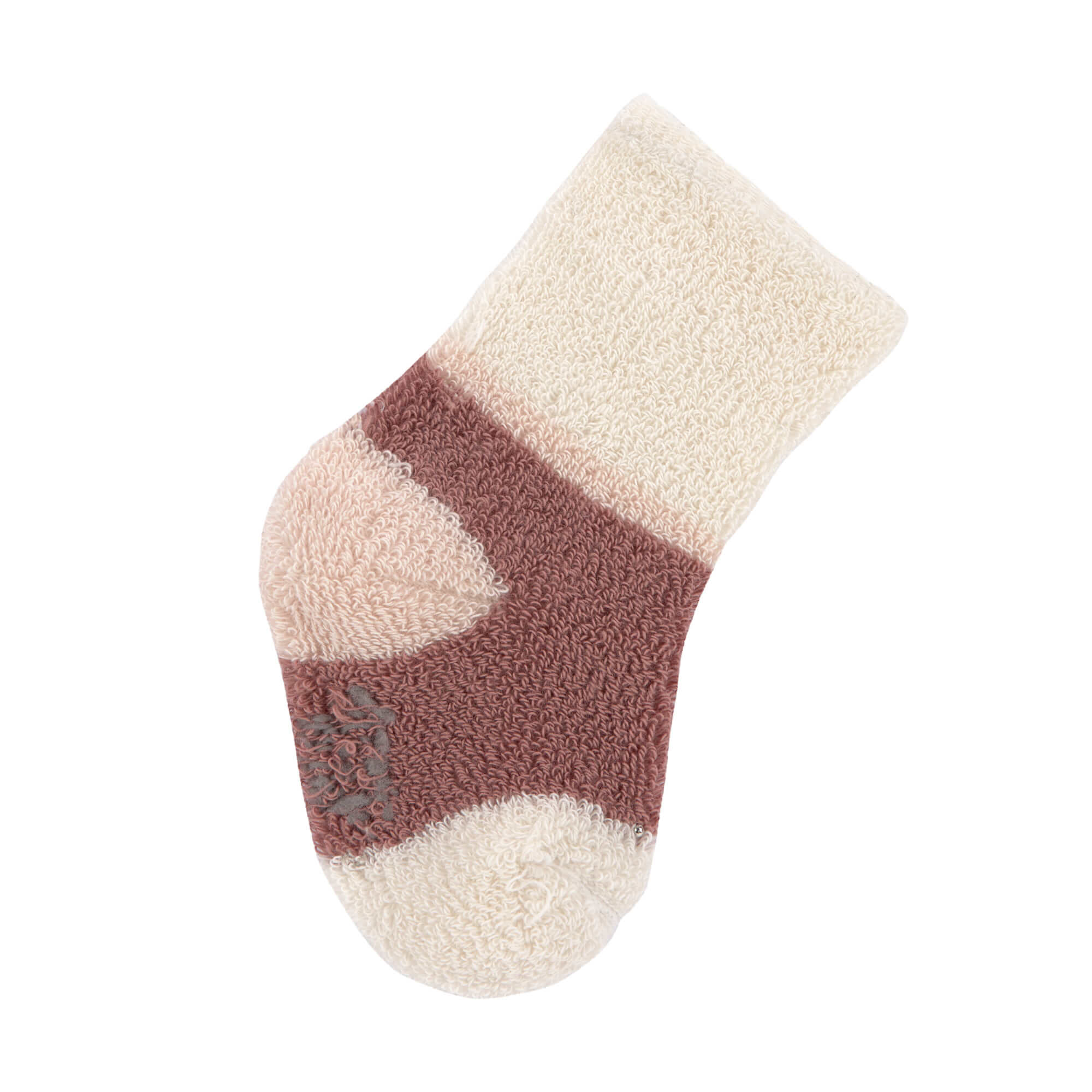 Lässig Newborn Socks GOTS 3pcs assort offwh/pow pink/rust - 6