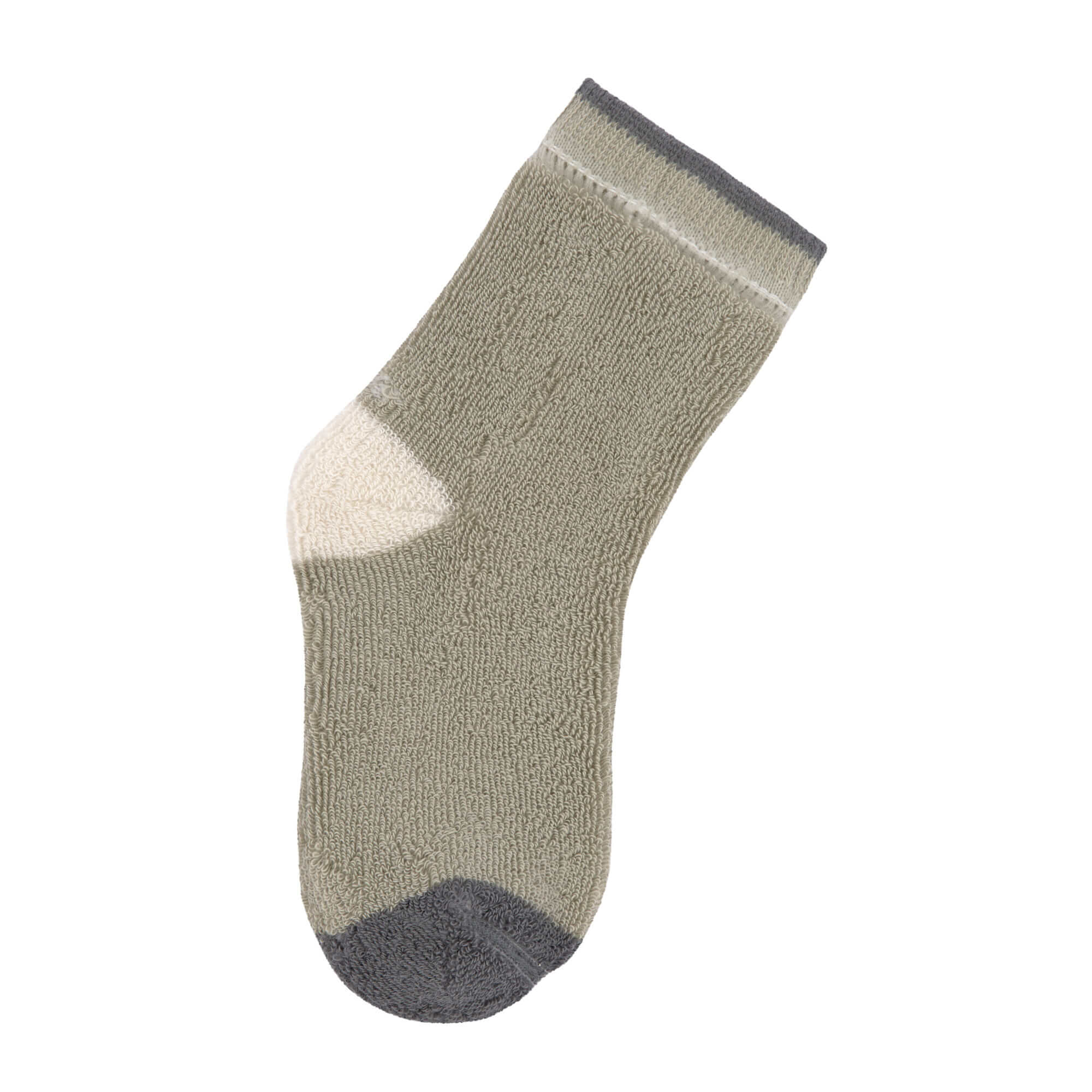 Lässig Anti-slip Socks GOTS 2 pcs assorted anthracite/olive - 4