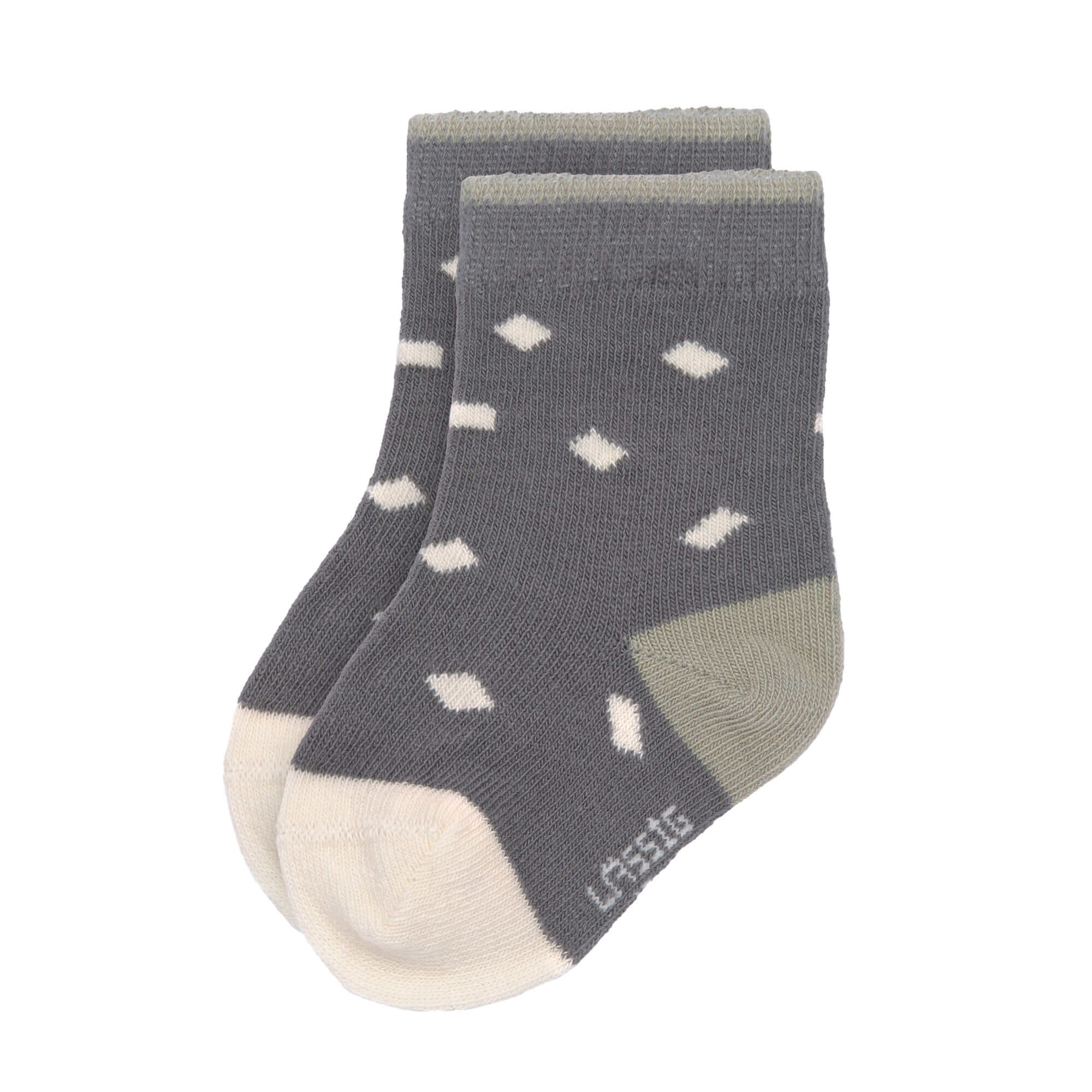 Lässig Socks GOTS 3 pcs assorted anthracite/olive - 2
