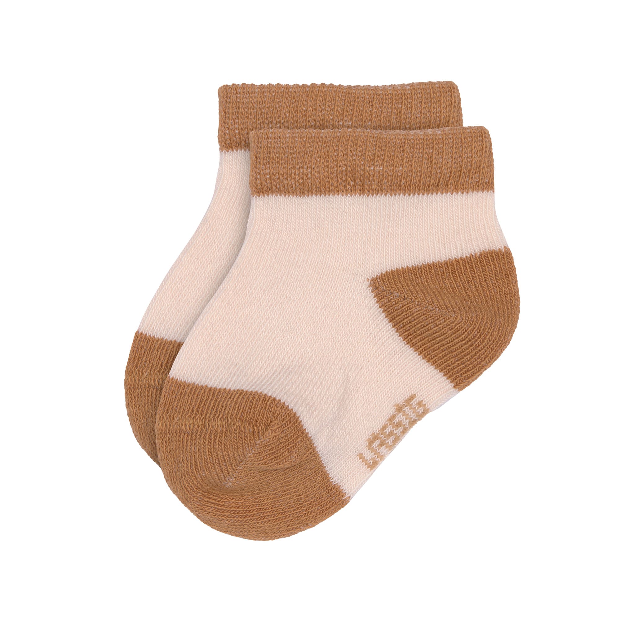 Lässig Sneaker Socks GOTS 3pcs ass. powder pink/caramel - 4