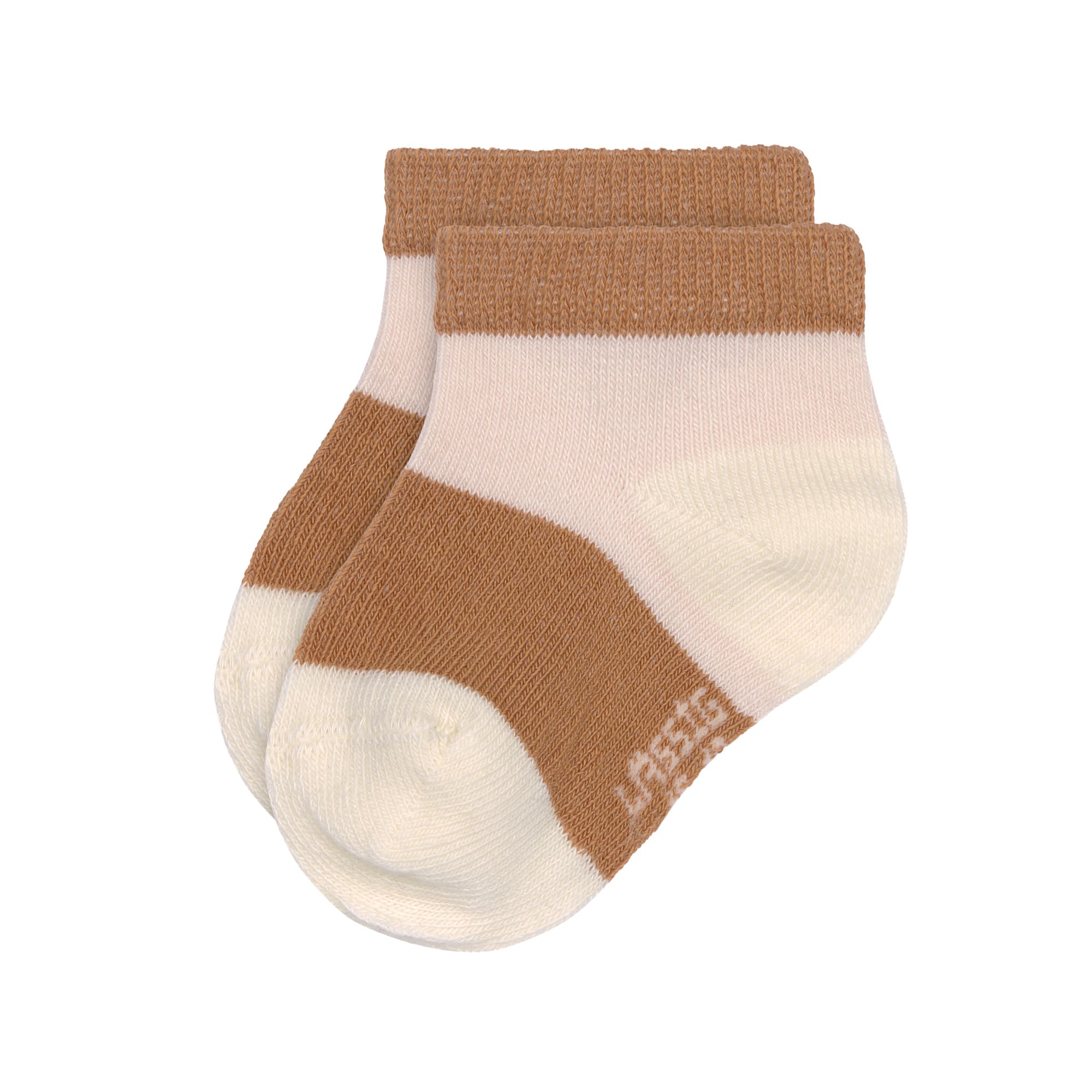 Lässig Sneaker Socks GOTS 3pcs ass. powder pink/caramel - 2