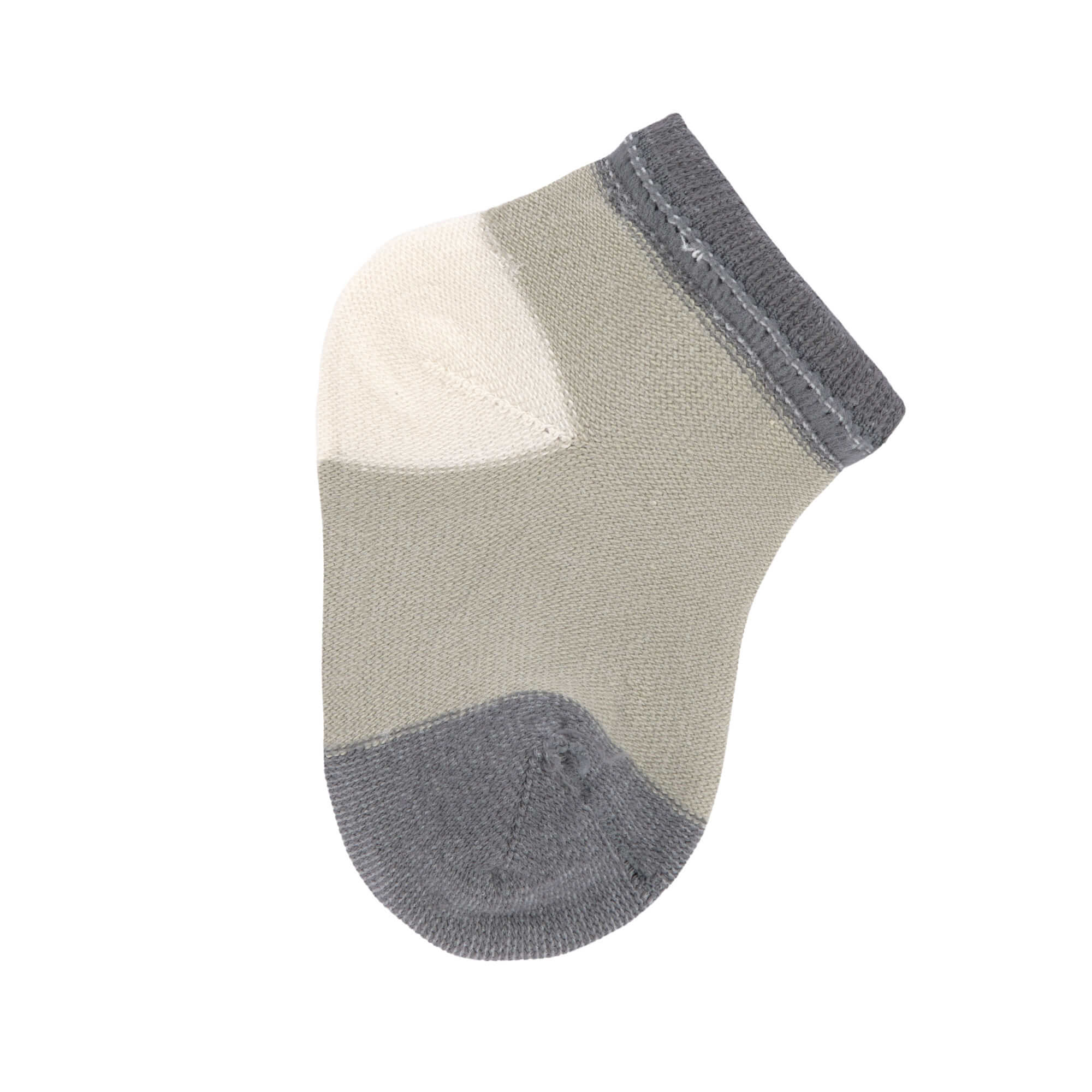 Lässig Sneaker Socks GOTS 3pcs ass. anthracite/olive - 5