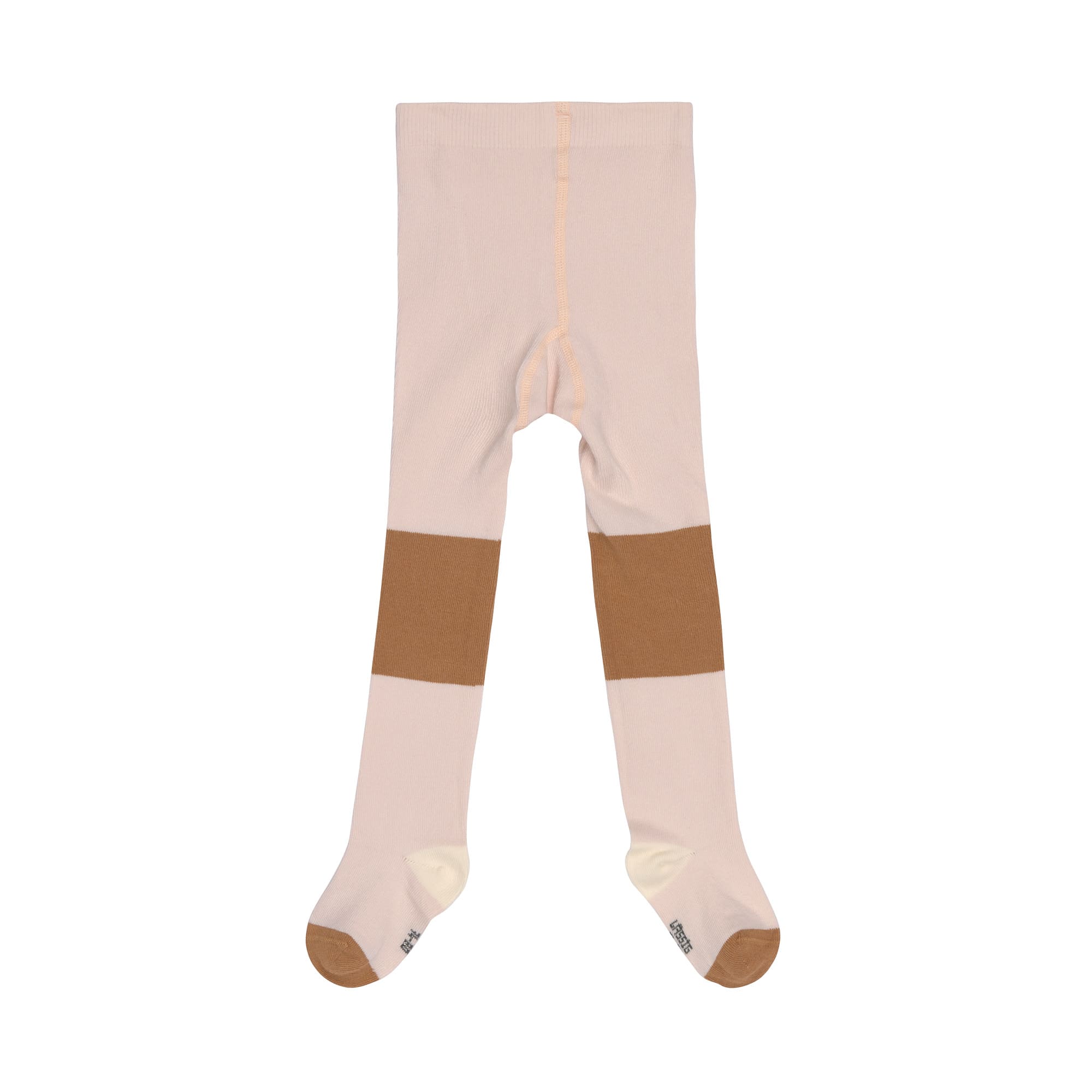 Lässig Tights GOTS Block Stripe powder pink/caramel - 2