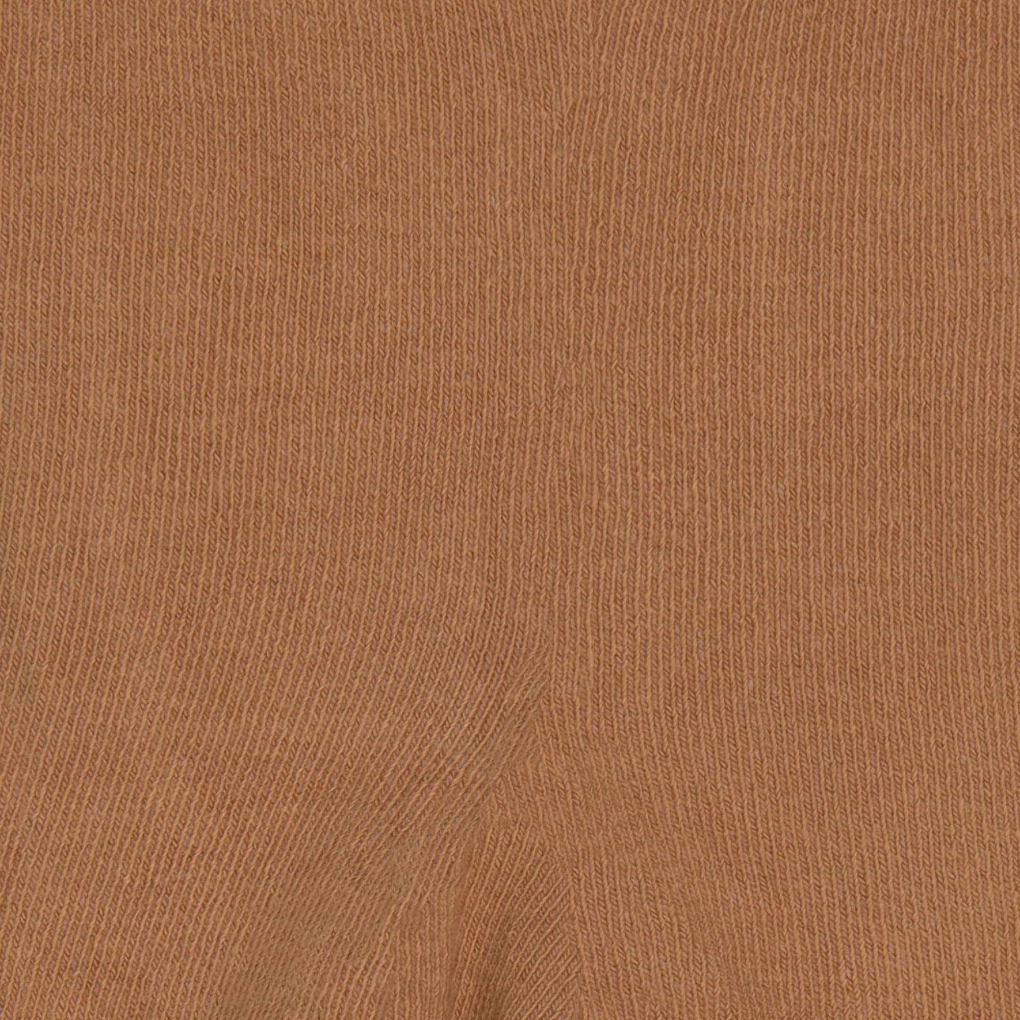 Lässig Tights GOTS Half Striped caramel/light blue - 3