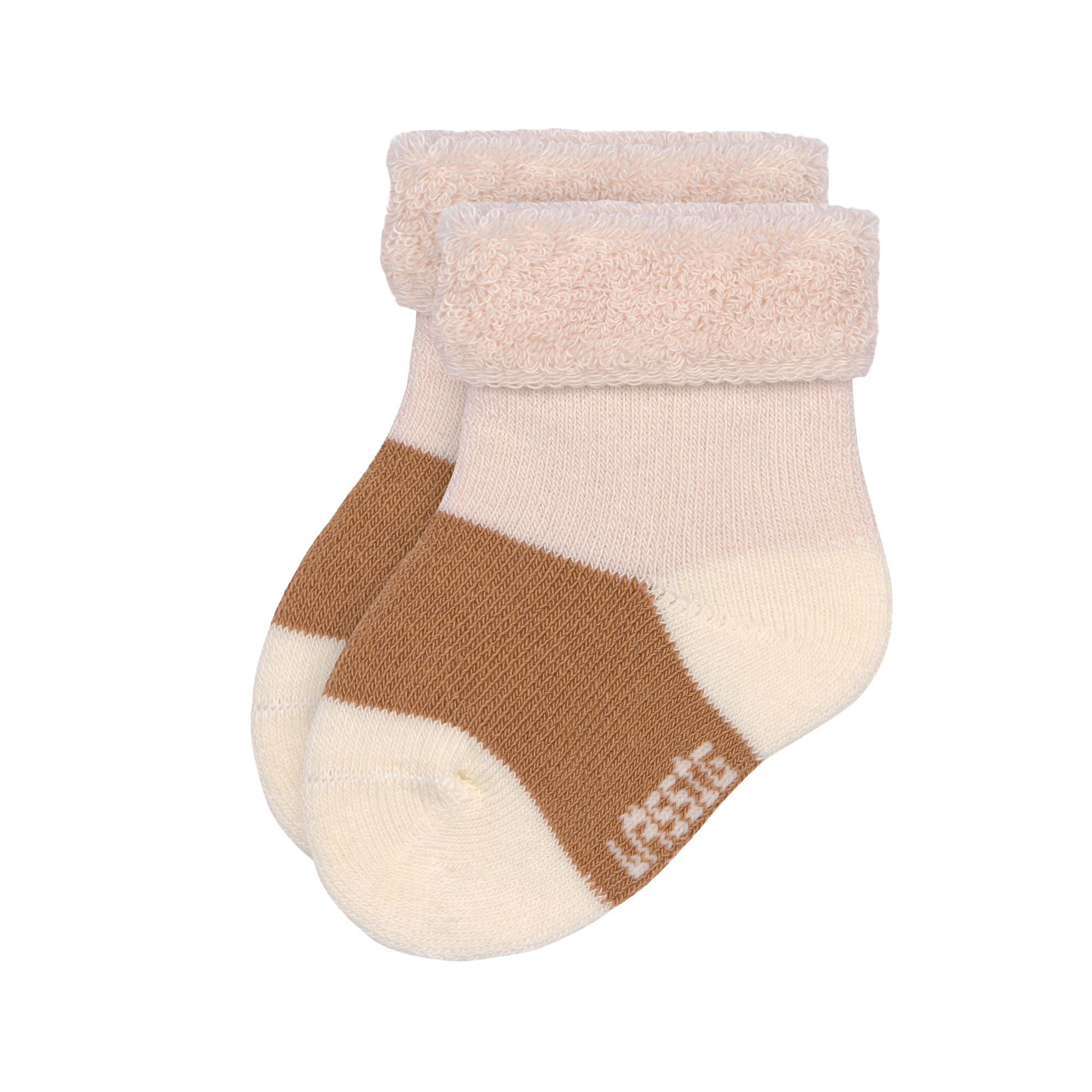 Lässig Terry Socks GOTS 3 pcs assorted powderpink/caramel - 2