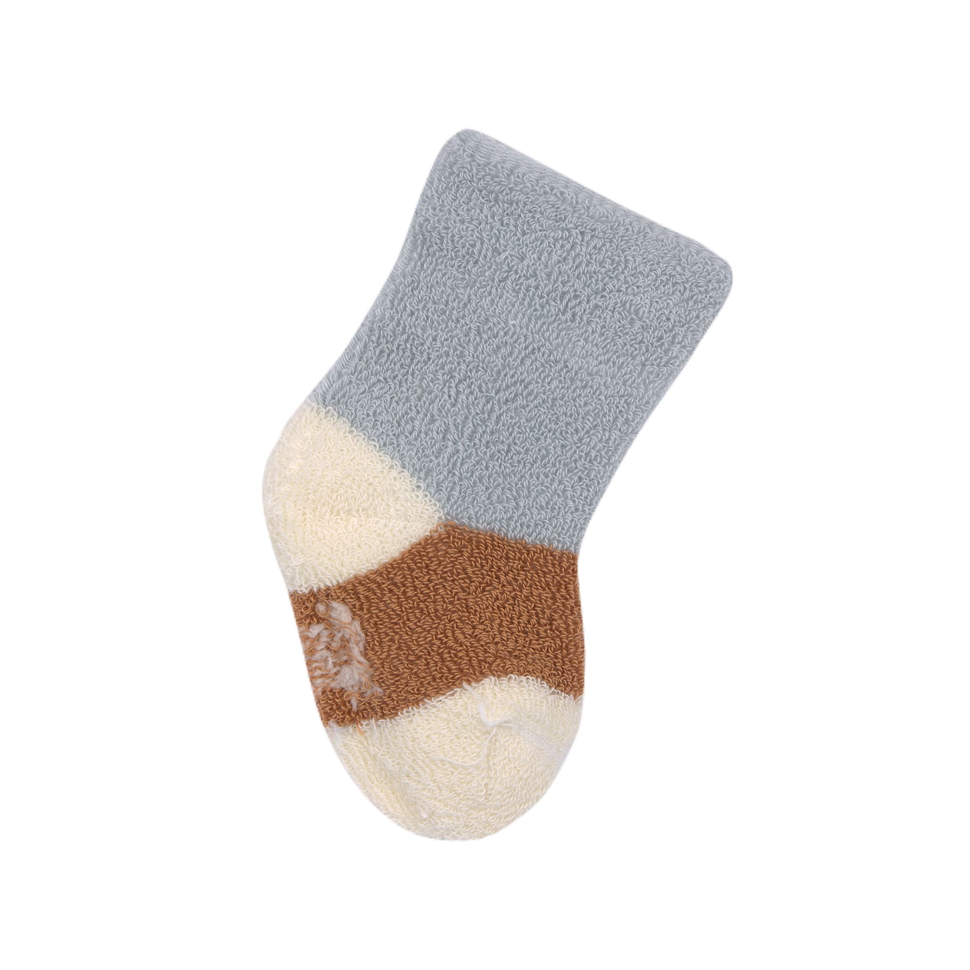 Lässig Terry Socks GOTS 3 pcs assorted light blue/caramel - 5