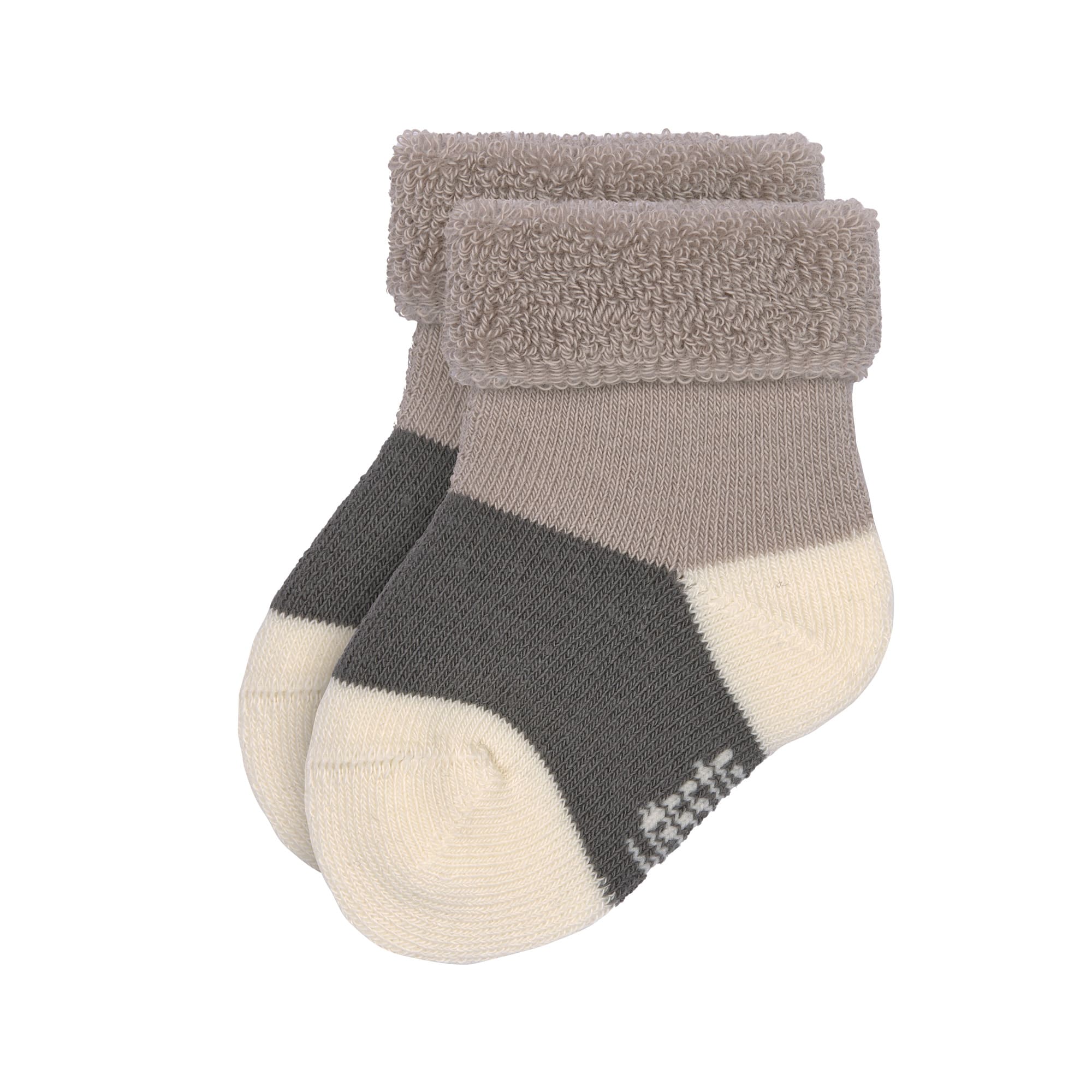 Lässig Terry Socks GOTS 3 pcs assorted anthracite/taupe - 2