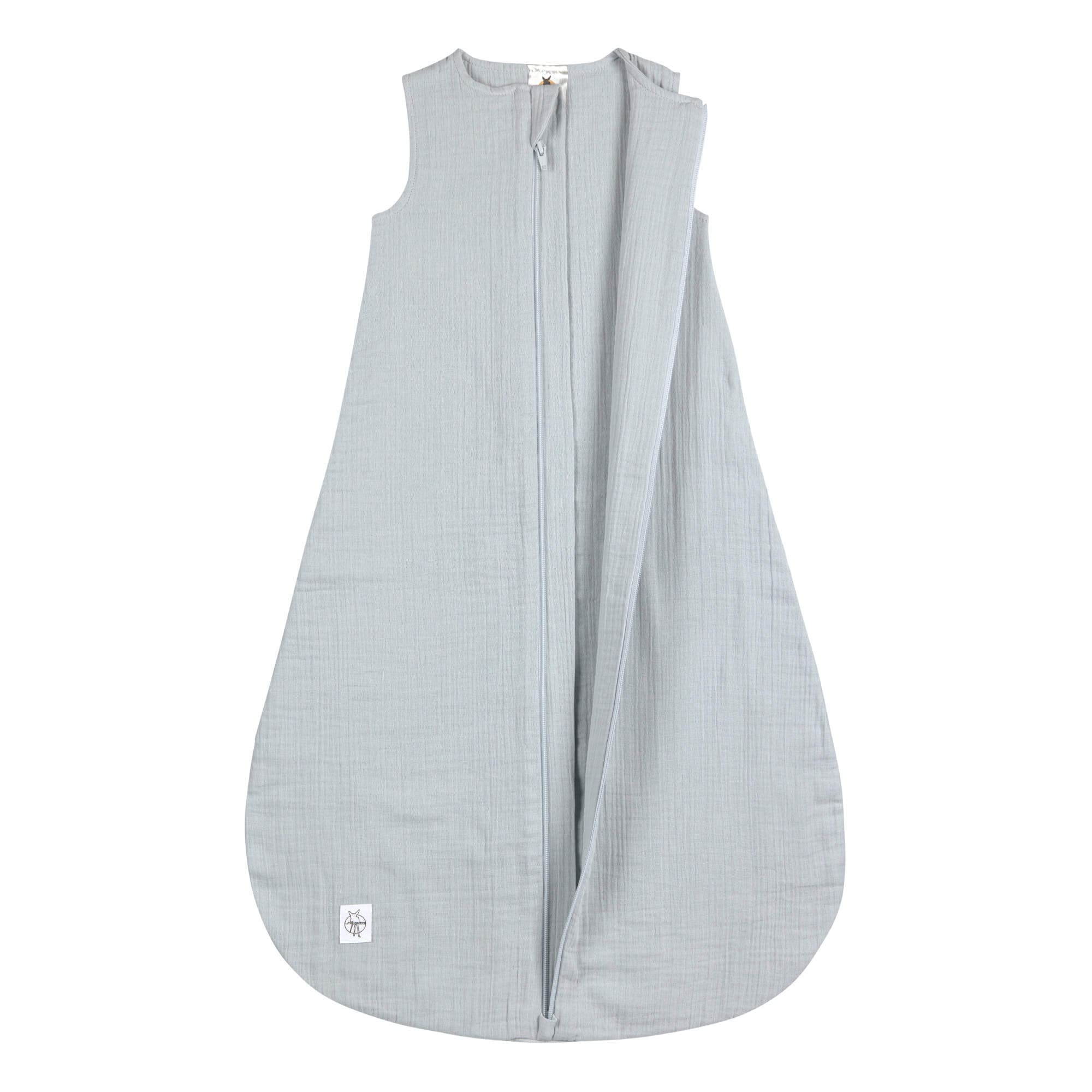 Lässig Muslin Baby Sleeping Bag GOTS powder blue - 2