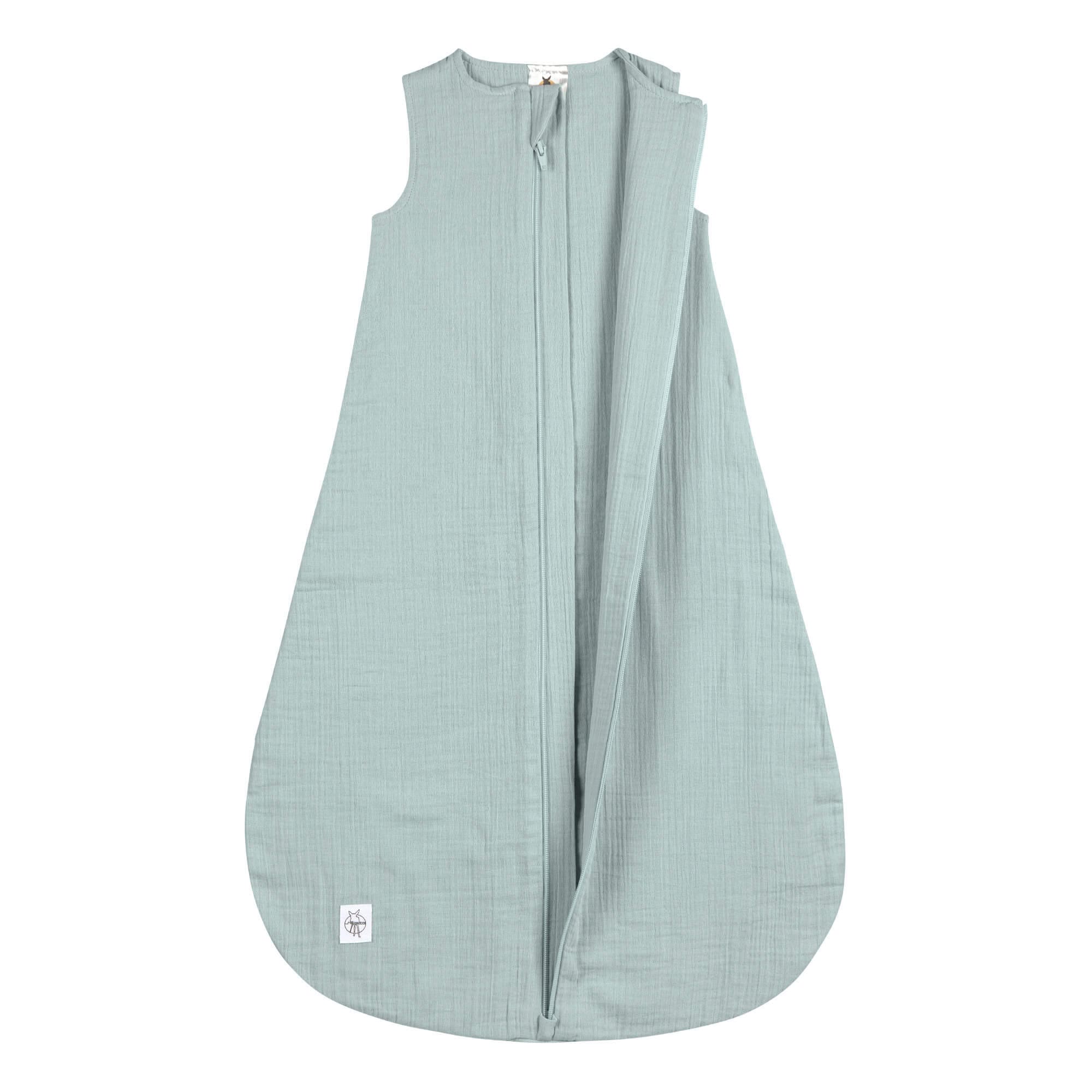 Lässig Muslin Baby Sleeping Bag GOTS silver grey - 2