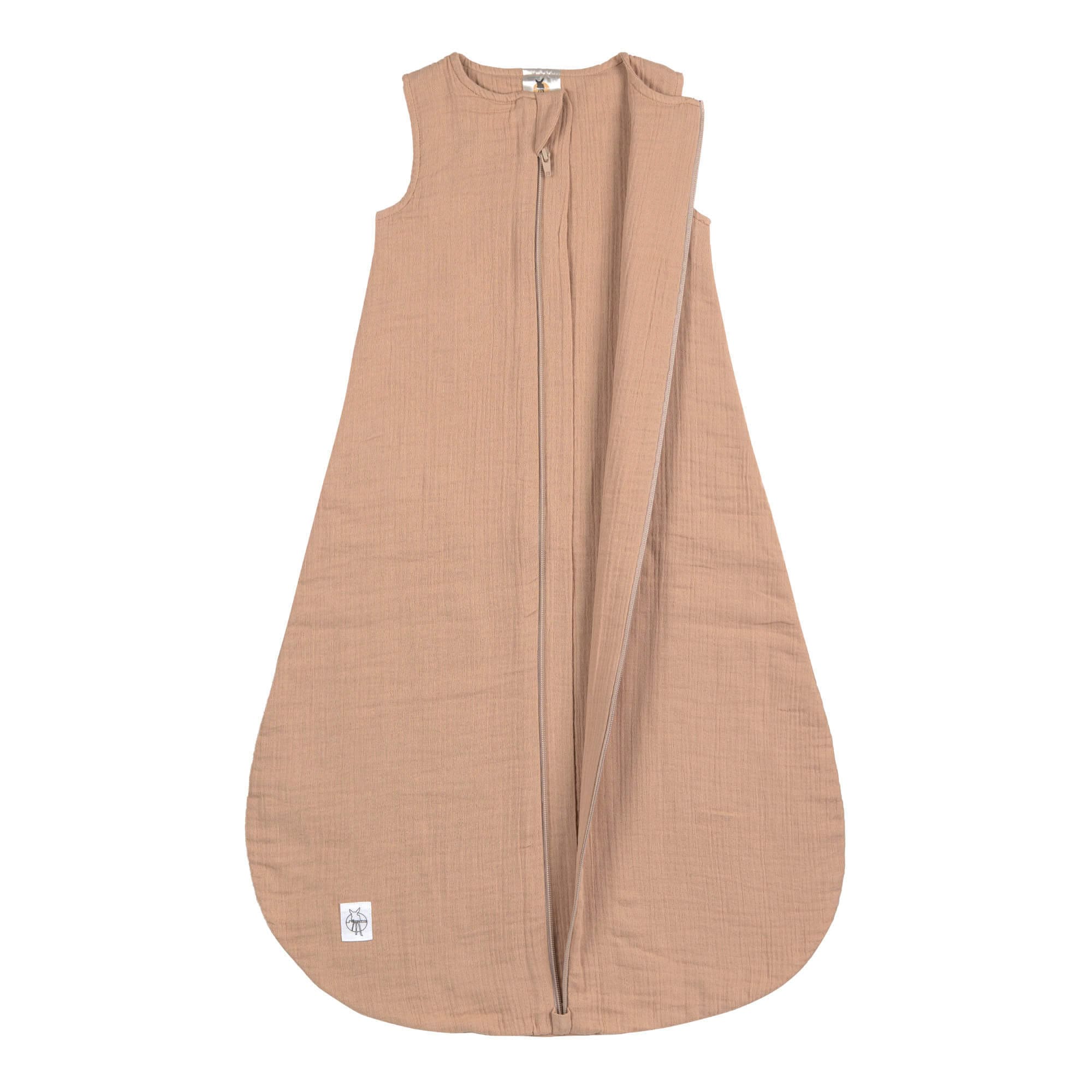 Lässig Muslin Baby Sleeping Bag GOTS maple - 2