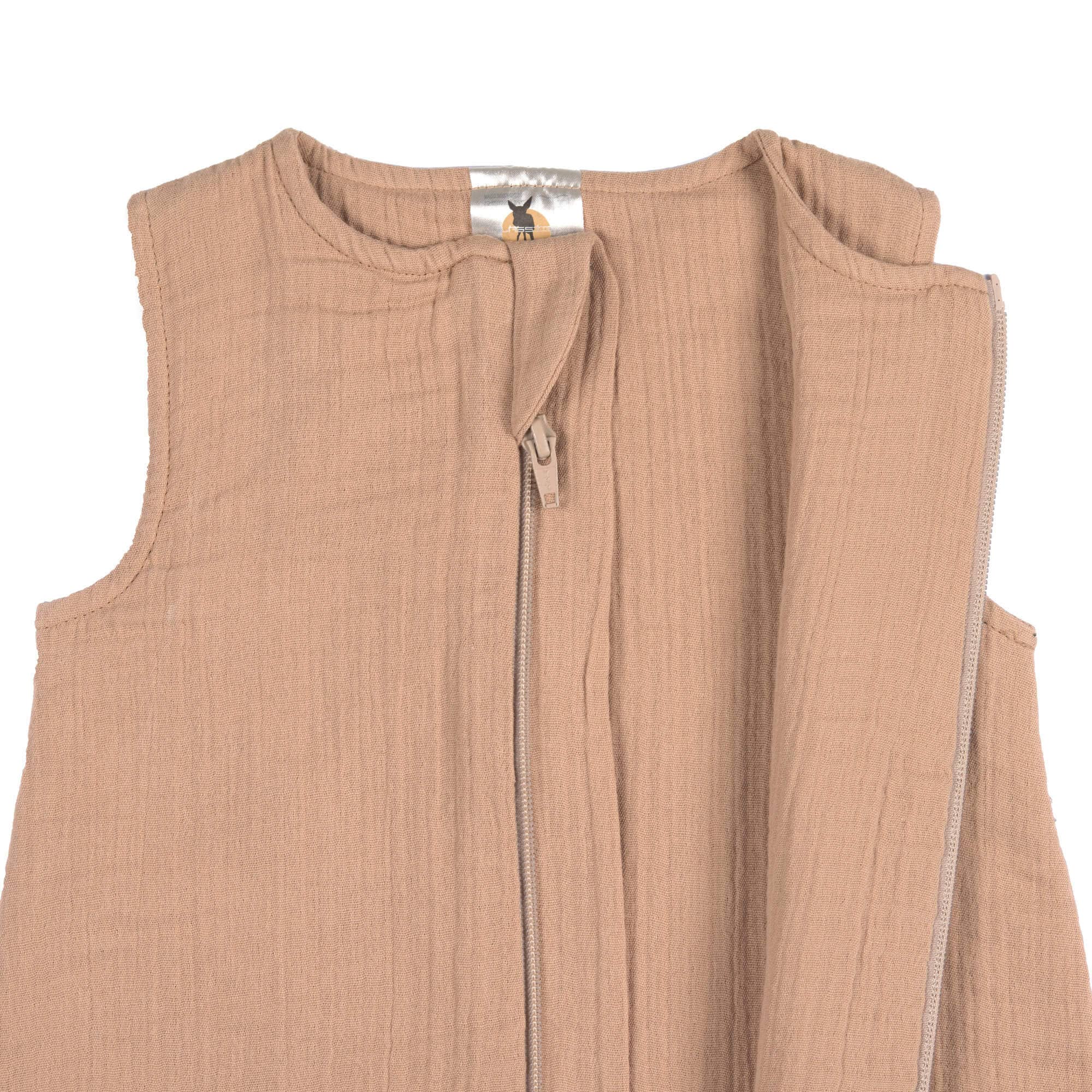 Lässig Muslin Baby Sleeping Bag GOTS maple - 4