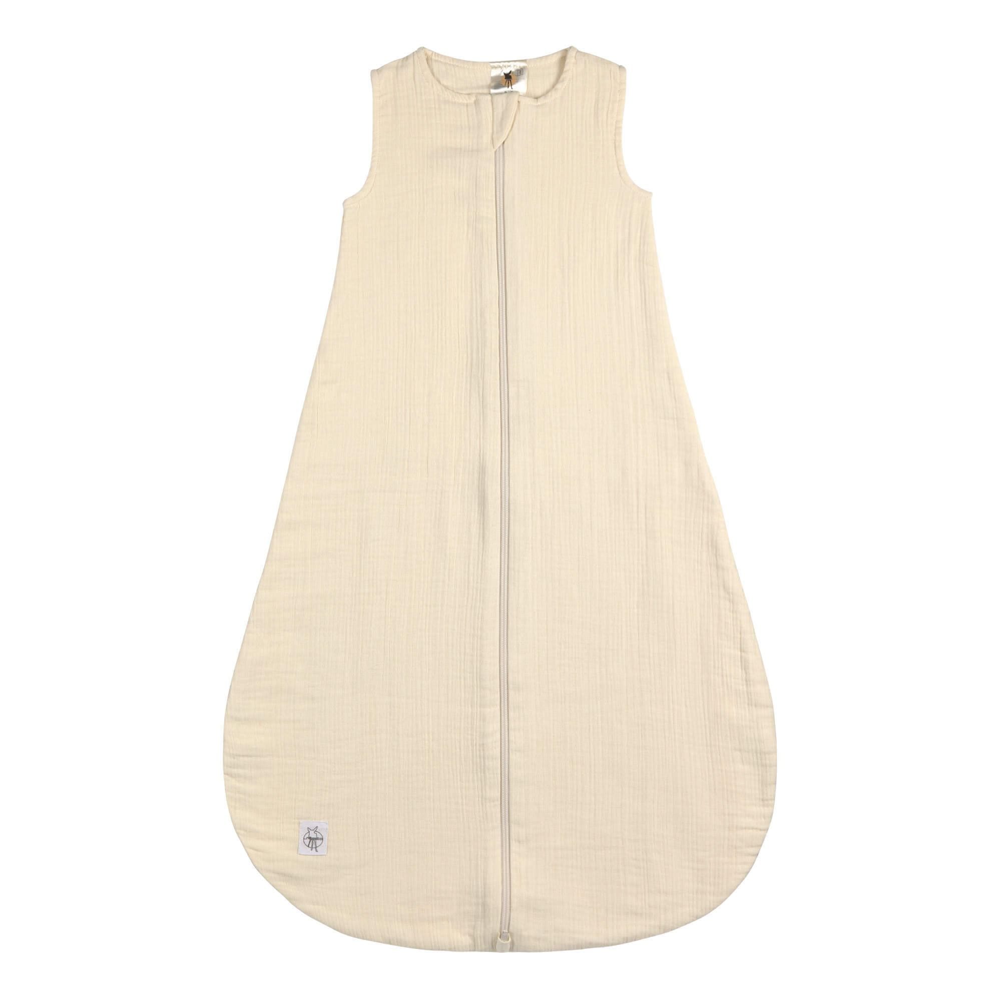 Lässig Muslin Baby Sleeping Bag GOTS vanilla
